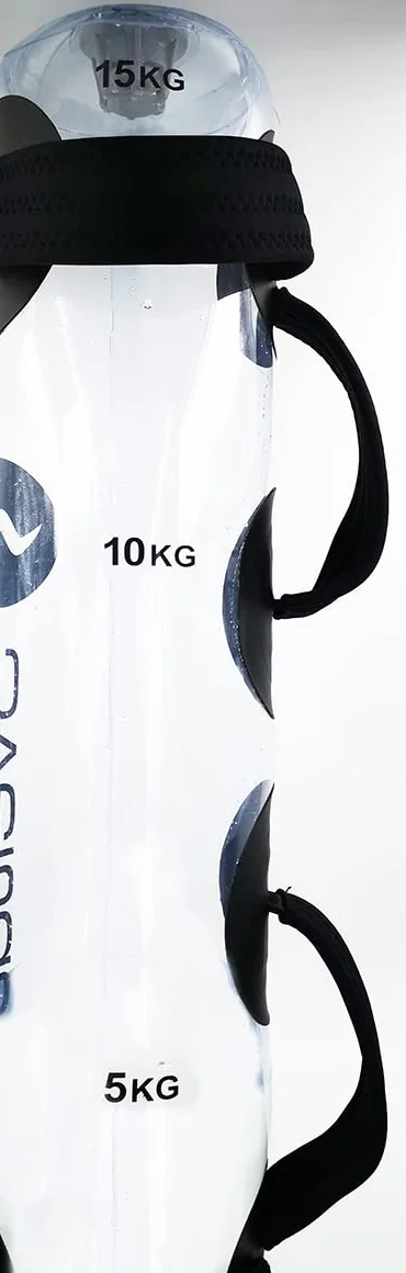 Sveltus Ajustable 15 Kg Aqua Training Bag Transparent