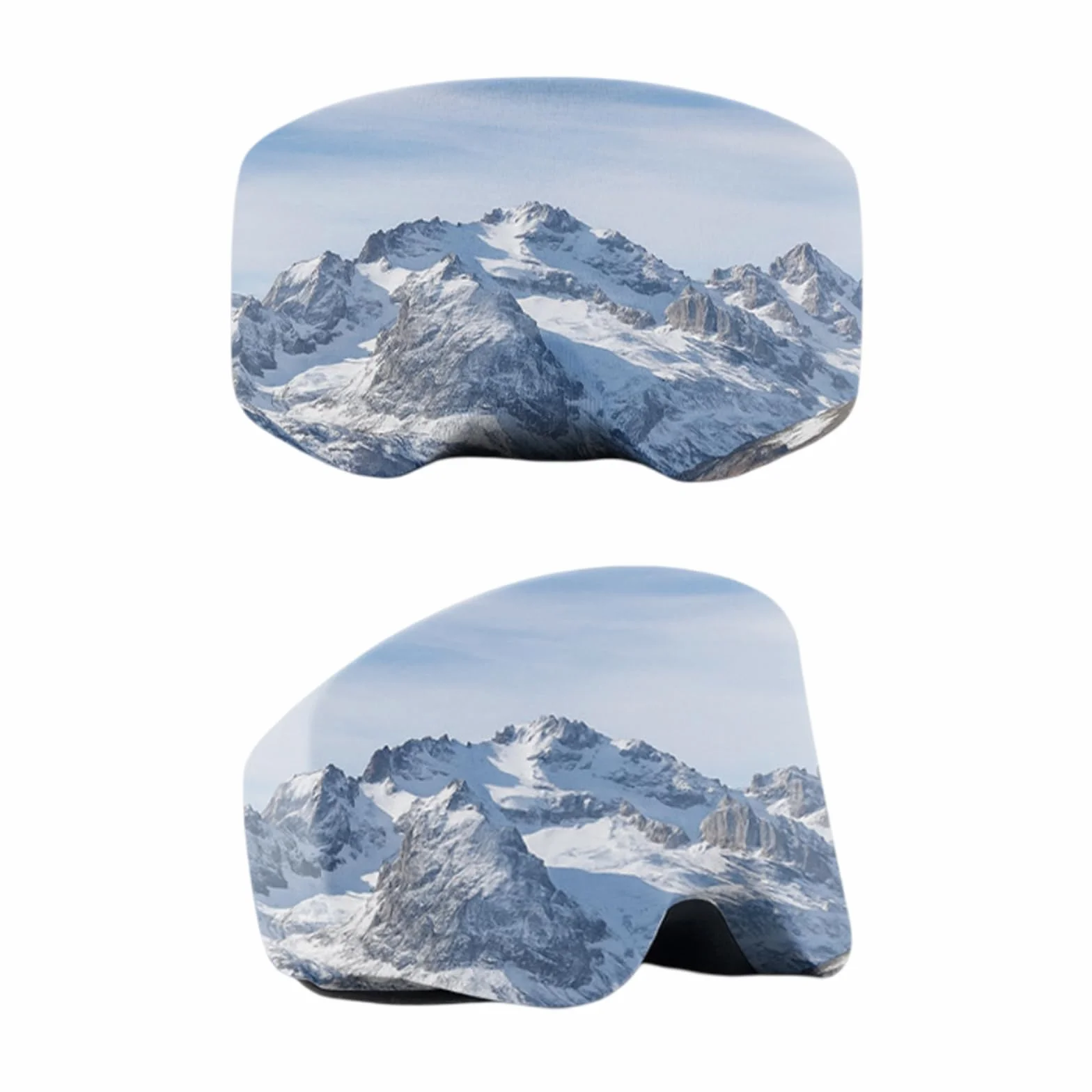 Housse de Protection pour Lunettes de Ski en Microfibre, Anti-Rayures, Unisexe