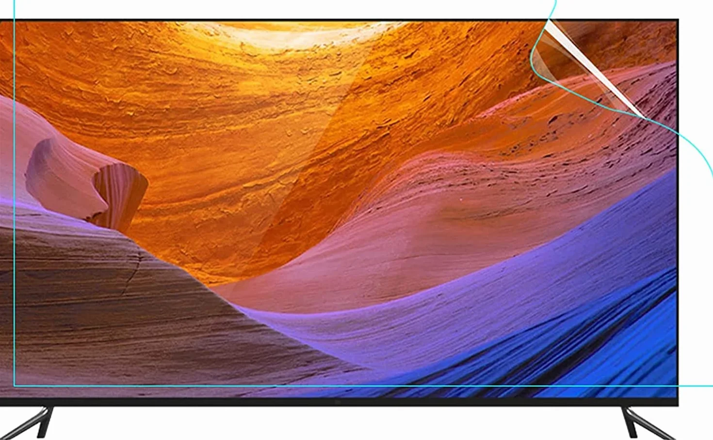 Film de protection d'écran anti-reflet anti-lumière bleue anti-rayures anti-traces de doigts 4K OLED QLED HDTV