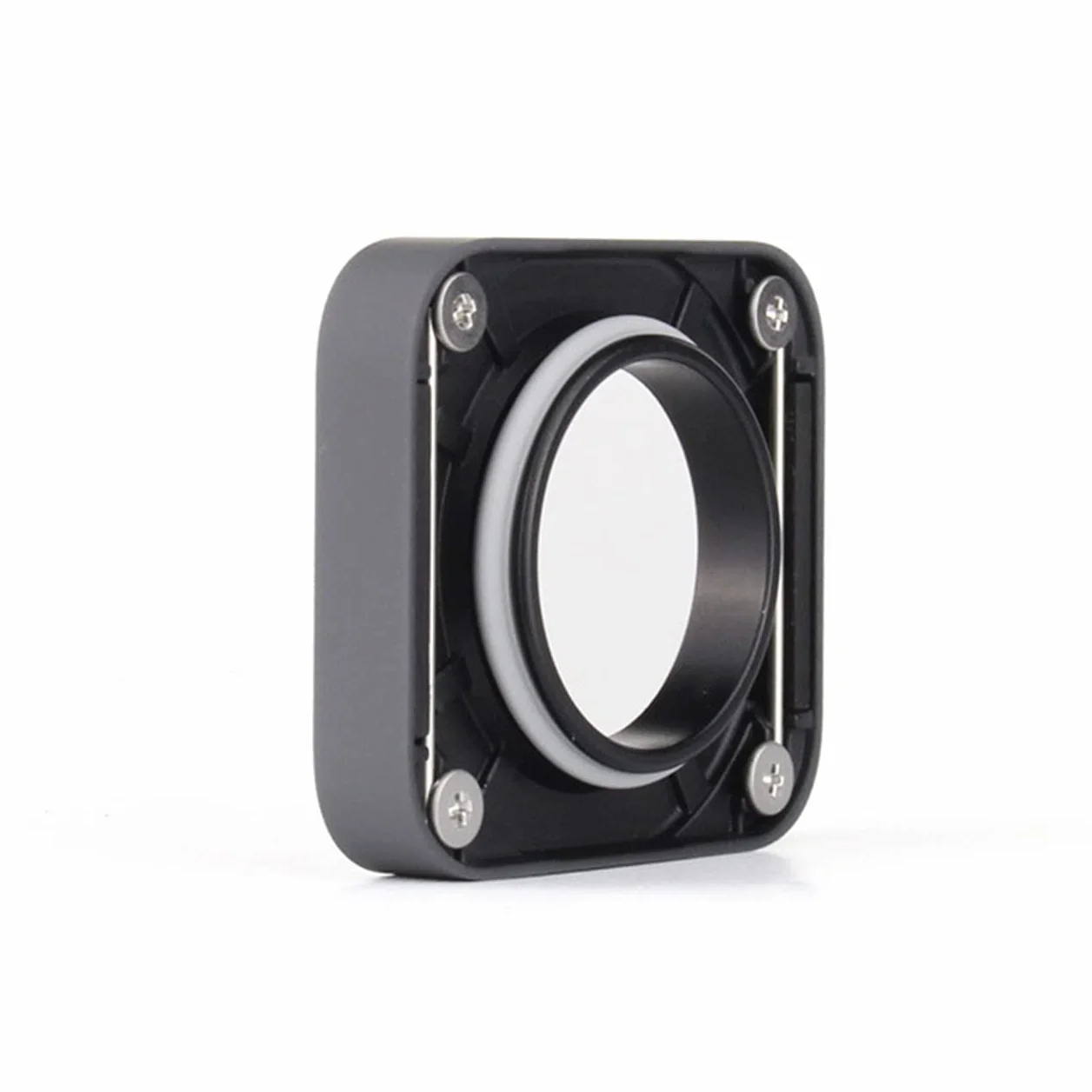 NMD&LR Couvercle D'objectif De Remplacement D'appareil Photo pour Gopro Hero 5 6 7, Pièces De Réparation D'objectif Anti-Rayures Accessoires D'appareil Photo Compatibles pour Gopro Hero 5/6/7 Black