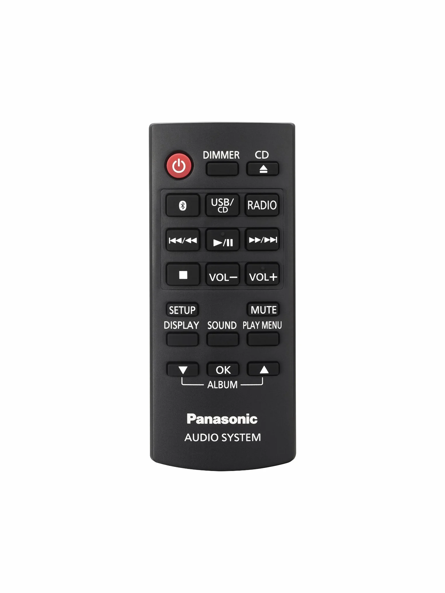 Panasonic SC-PM250BEGK Système Micro Hi-FI à 2 canaux, Radio numérique Dab+, Lecteur CD, Bluetooth, USB, Audio de Haute qualité, Basses puissantes et sonores, Design Compact et élégant, Noir