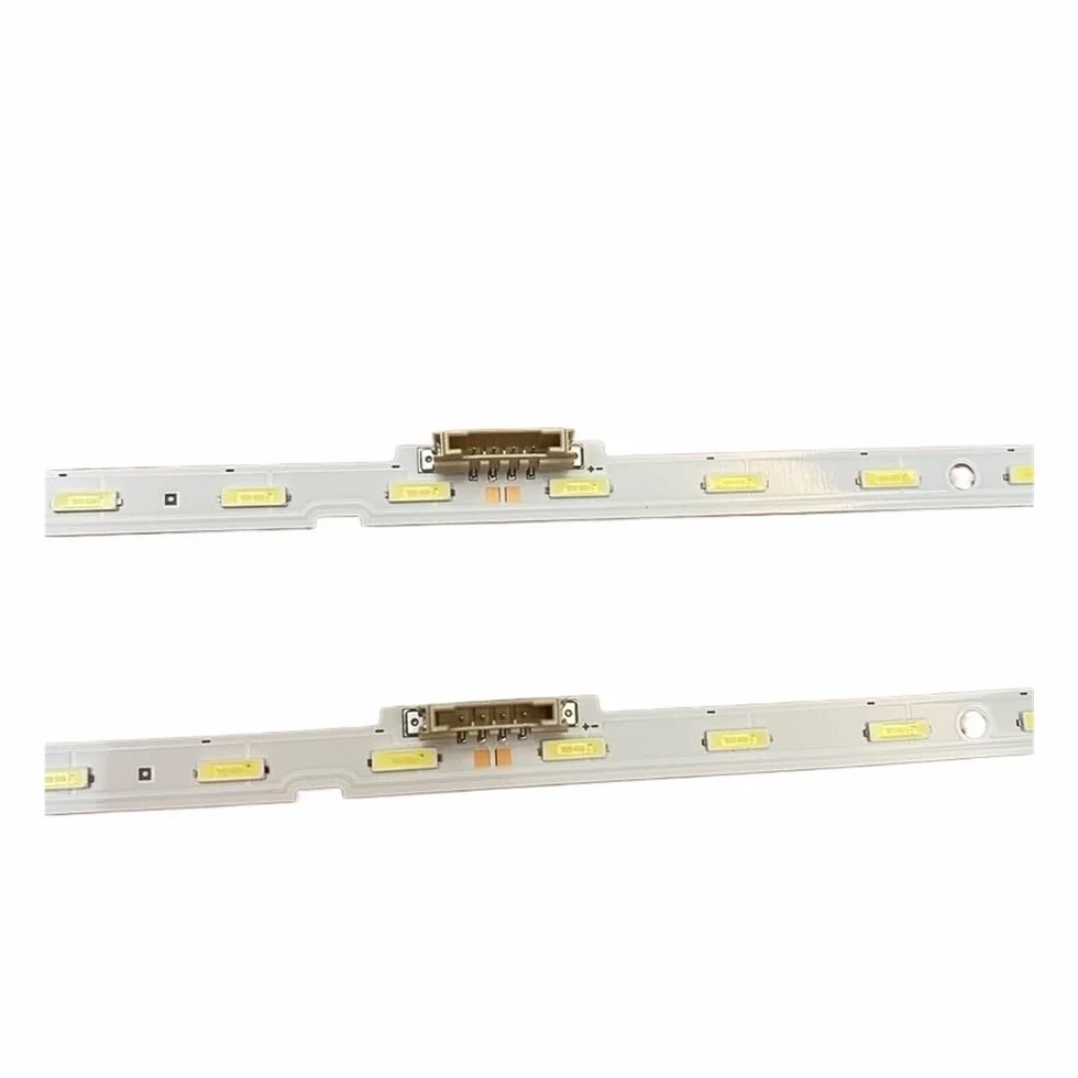 Bande de rétro-éclairage LED pour Samsung TV UE43NU7025 UE43NU7190U UE43RU7100 UE43RU7200 (2 PCS)
