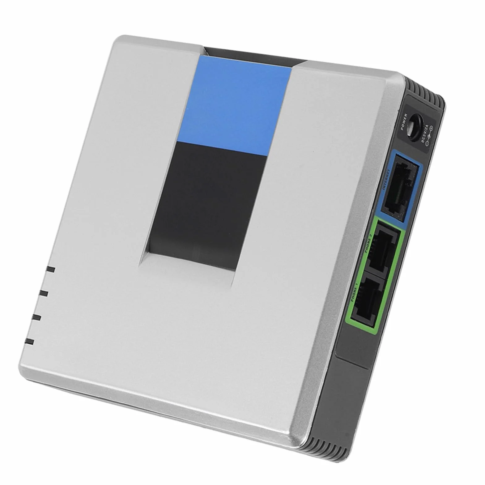 Passerelle, Adaptateur de Téléphone Internet, Prise en Charge Durable, Passerelle VoIP du Protocole SIP V2 pour Le Bureau (Prise UE)