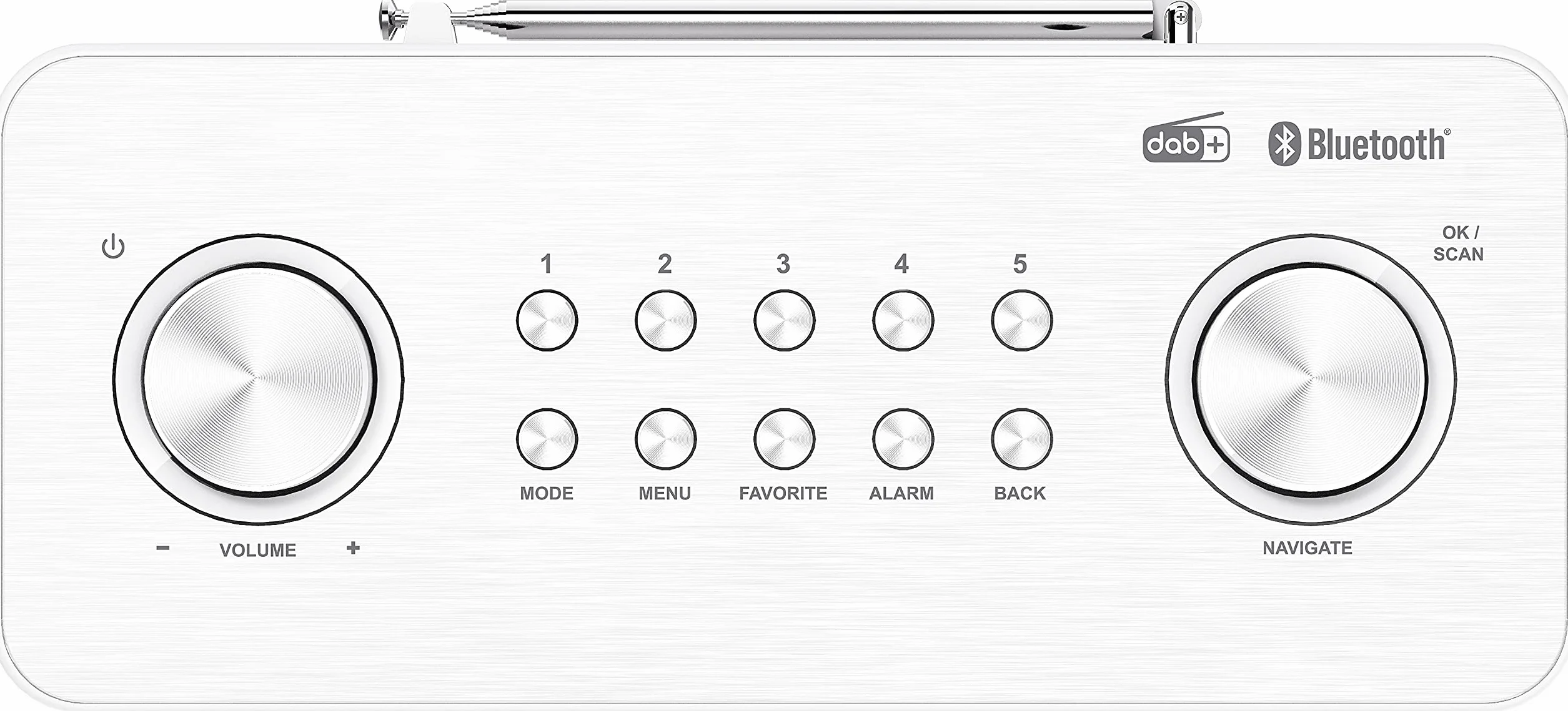 Kenwood CR-ST80DAB Blanc