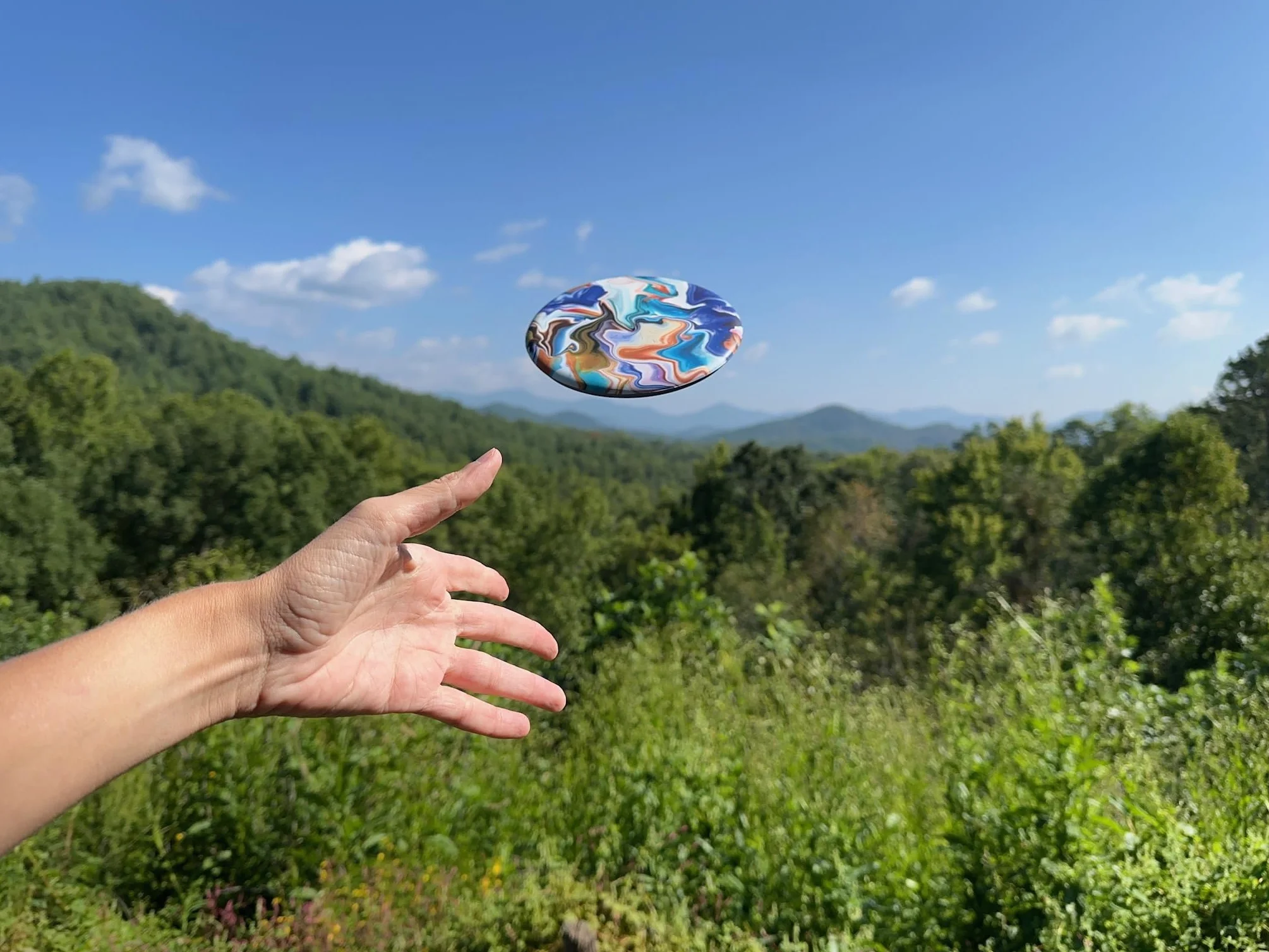 Waboba Wingman Disque de Lancer en Silicone Pliable - Vole Plus de 40 m - Jouet d'extérieur pour Enfants à partir de 5 Ans