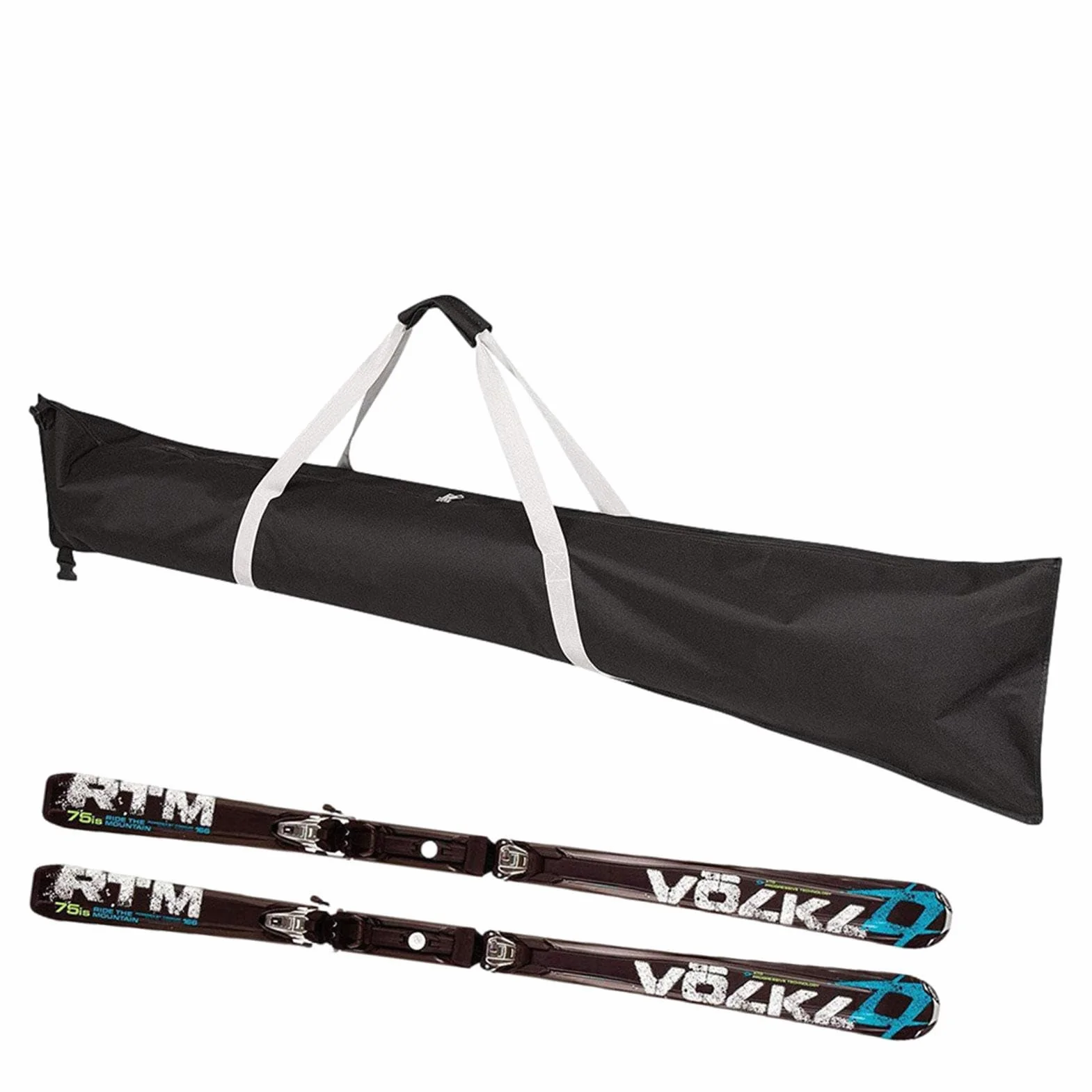 Sac De Transport Ski Rembourré Voyage Avion - Housse À Skis Paire Et Bâtons Homme Femme