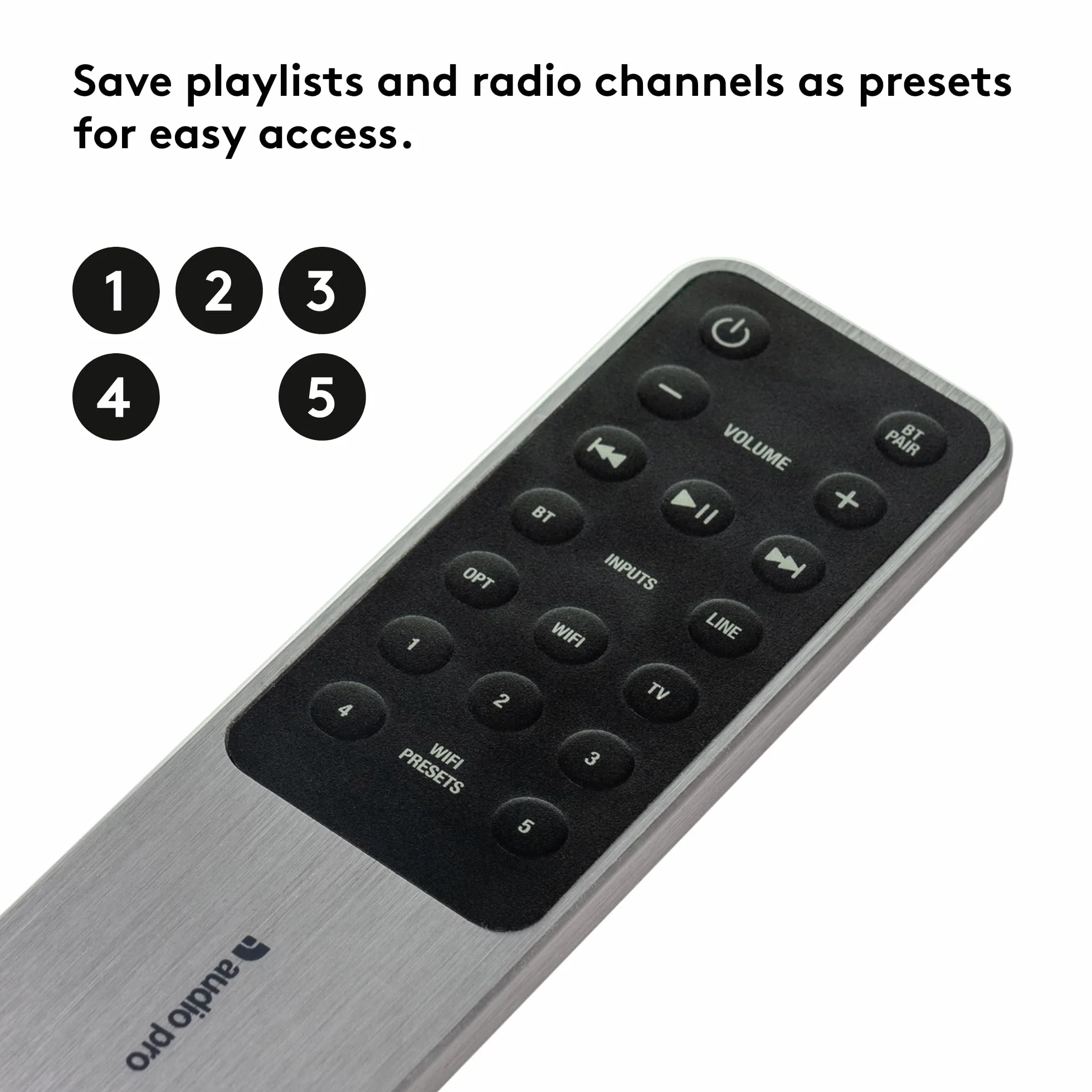 Audio Pro - Enceintes TV A48 - Streaming et Multiroom, 2 Amplificateurs 130W pour Home Entertainment - HDMI Arc, WiFi, Bluetooth, Airplay 2, Chromecast - Blanc
