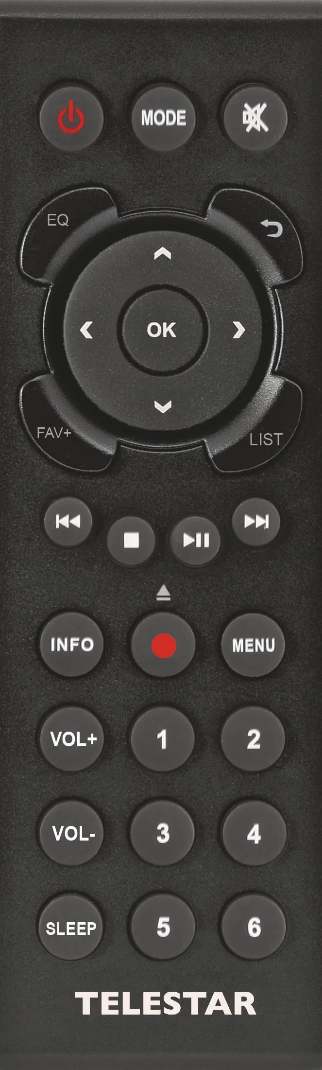 TELESTAR Top 200 – Radio Dab Plus -Internet (Mono, 10 W, Bluetooth Audio-Streaming & Fonction émetteur, Enregistrement USB, système d’Alerte d’Urgence, contrôle Via Application) – Noir