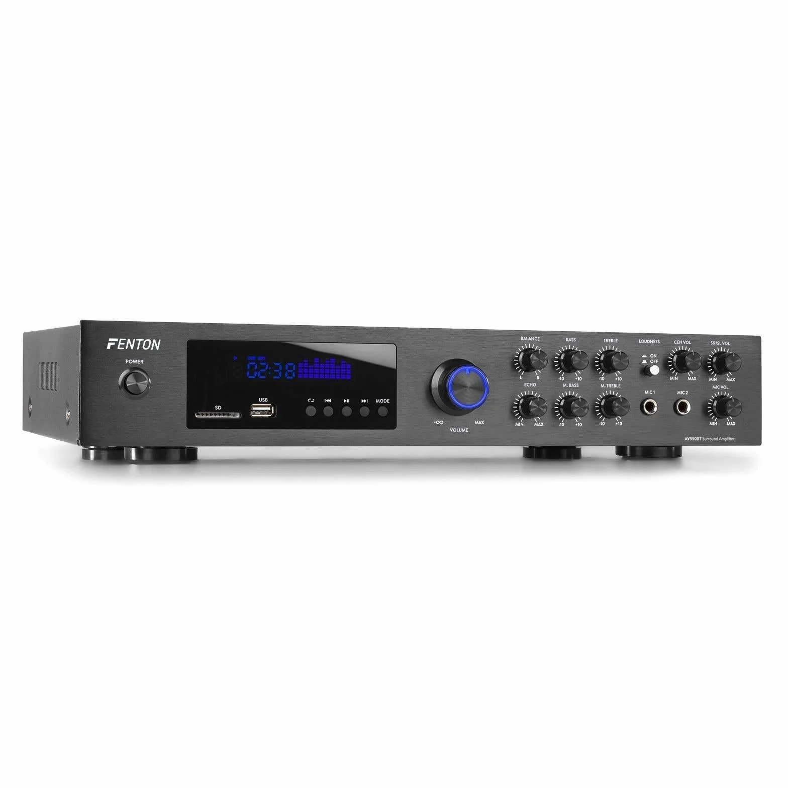 Fenton AV550BT Amplificateur Audio Home Cinéma 5.1 320W Bluetooth 5.0