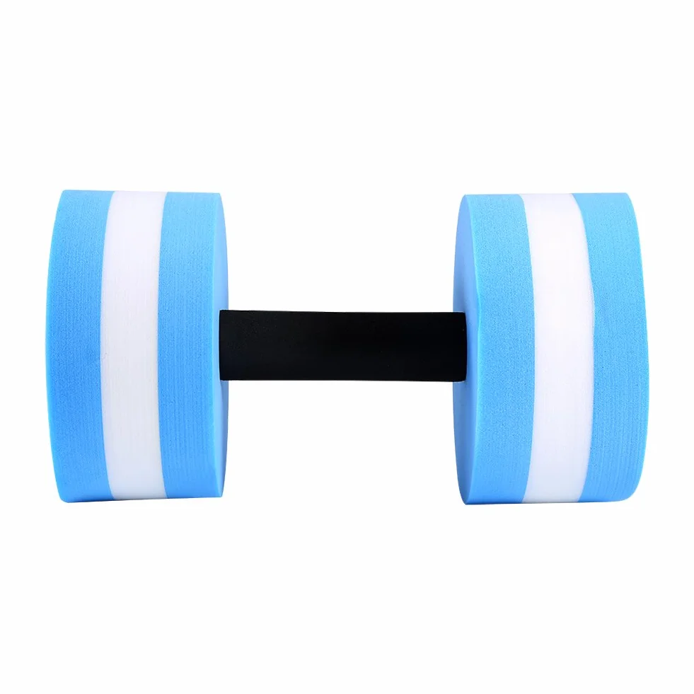 Lot de 2 haltères d'aquagym en mousse EVA pour l'aqua-fitness et l'hydrothérapie