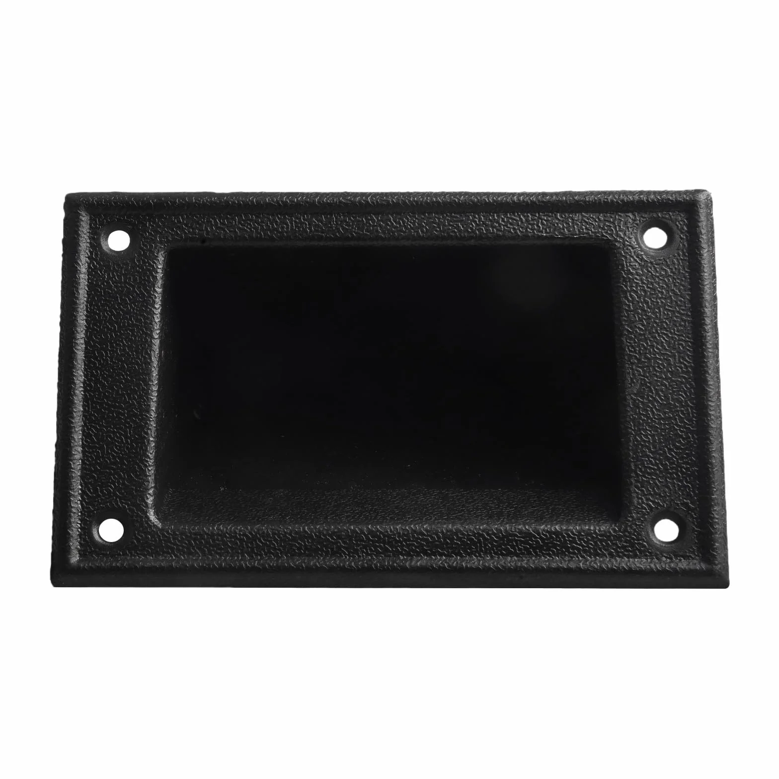 PS12981 Lot de 2 poignées de haut-parleur portables avec design encastré en plastique pour faciliter le transport et le montage sécurisé