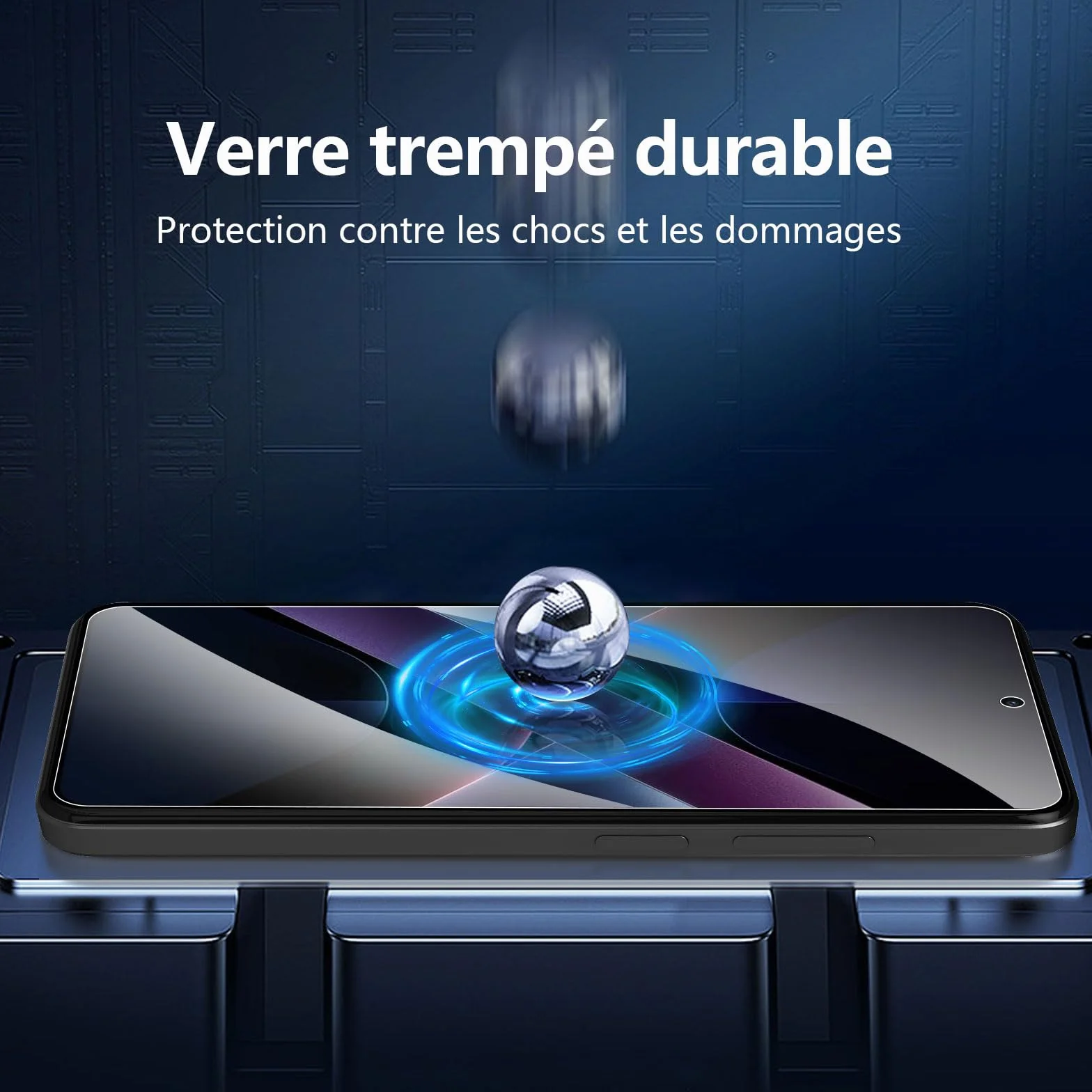 NEW'C Lot de 3, Verre Trempé pour Xiaomi POCO X7 Pro, Xiaomi Redmi Note 14S Film en Protection écran efficace contre les Rayures - sans Bulles - Ultra Résistant - Dureté 9H Glass