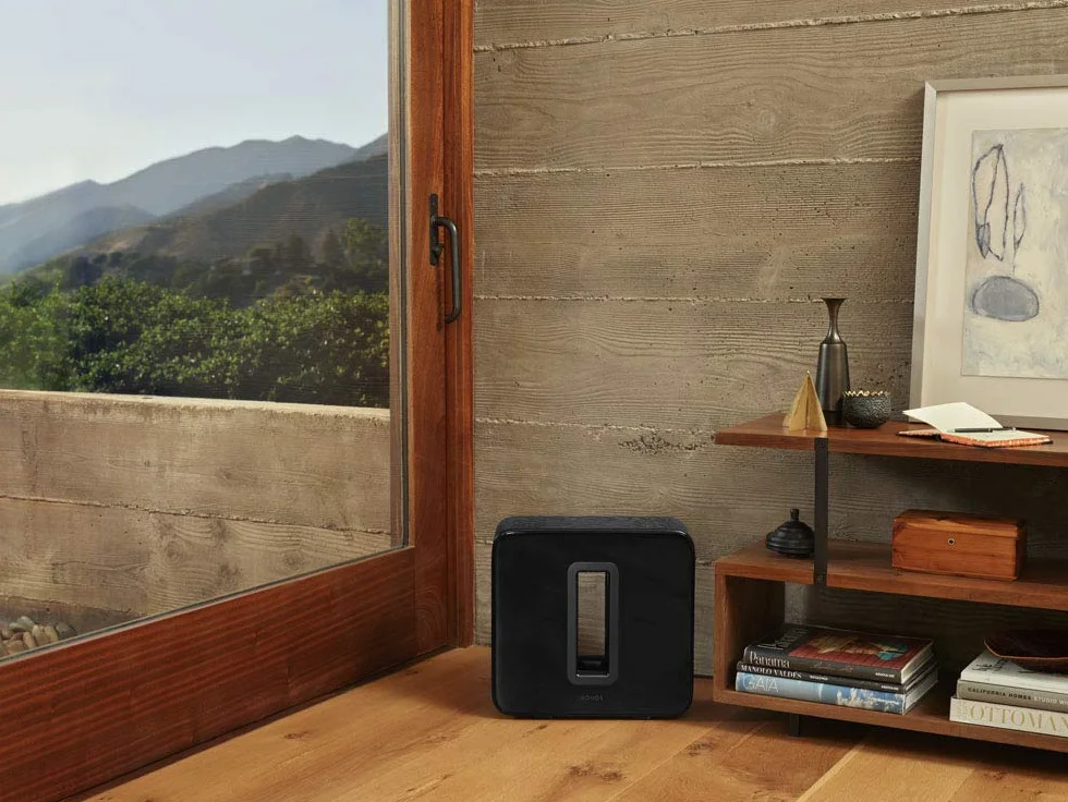 Sonos Sub Gen 3 Caisson de Basse Actif Subwoofer sans Fil WiFi Noir