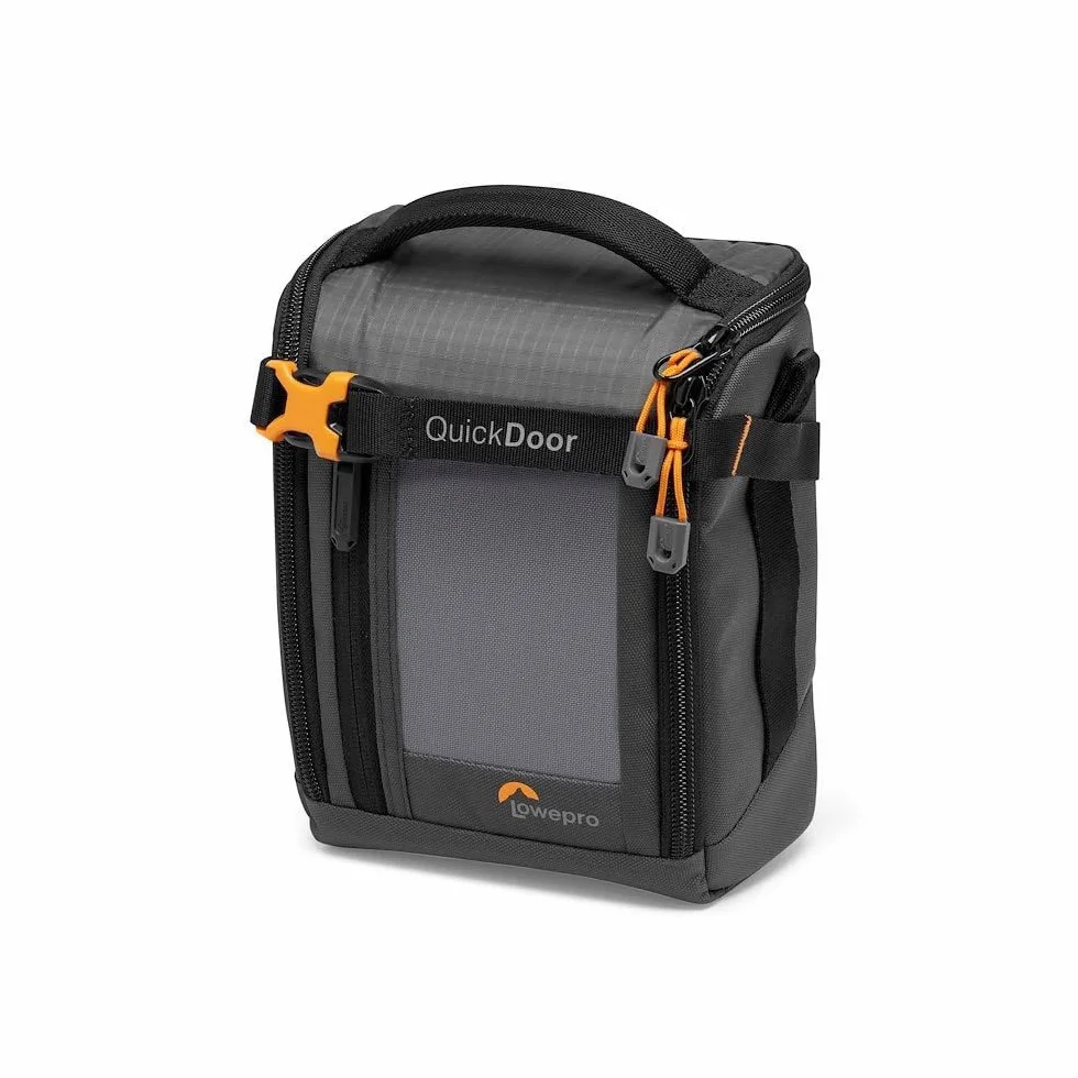 Lowepro GearUp Creator Box Medium II Sac Appareil Photo sans Miroir Reflex Numérique Accès Rapide Tissus Recyclés Gris