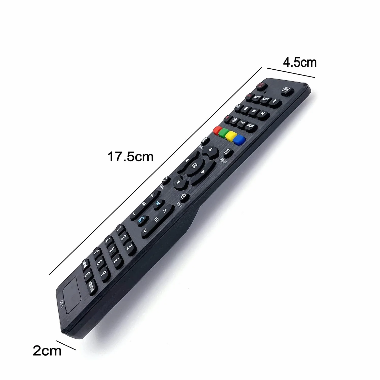 JZK Télécommande Remplacement pour Formuler Z10 SE, Compatible Z10 Pro Max, T1, T1 Plus, T2, Z Plus, ZX, Z7 Plus, Z8 Pro