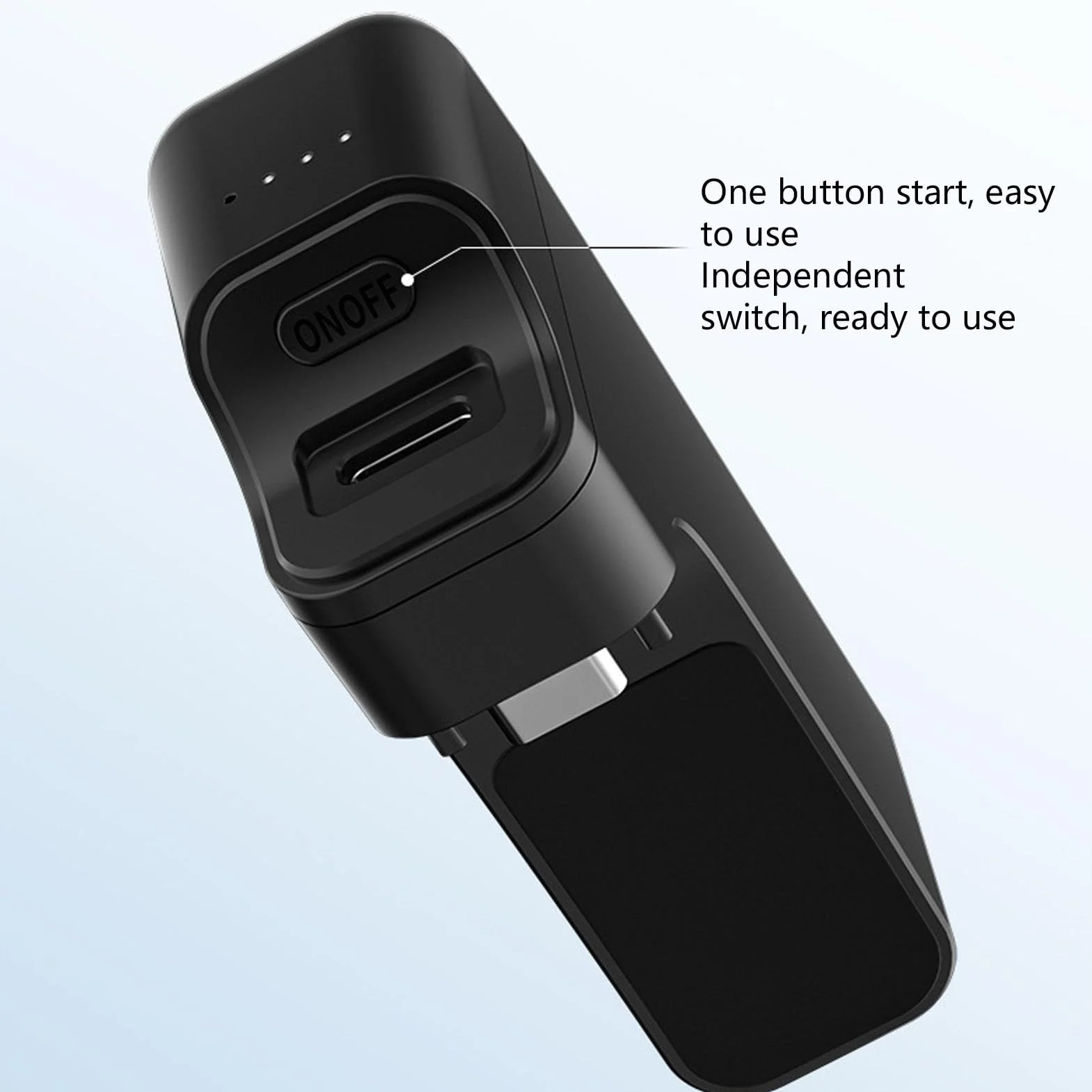 Batterie 3500 MAh pour Manette PS5, Batterie de Manette Portable avec Indicateur LED, Interrupteur Individuel, Batterie pour Manette PS5