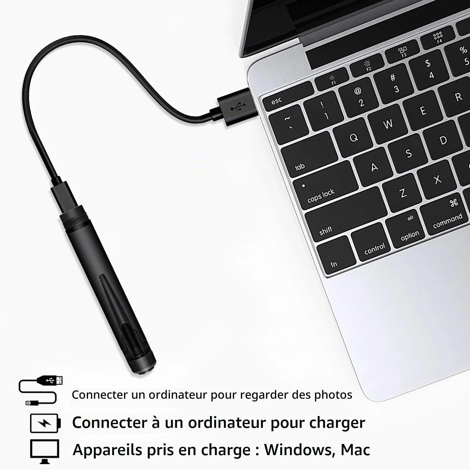 Sprfuk Mini caméra Espion, caméra cachée HD 1080p, caméra de Poche cachée pour Nounou, Appareil Photo de Corps, enregistreur Audio et vidéo avec détection de Mouvement pour réunion d'affaires