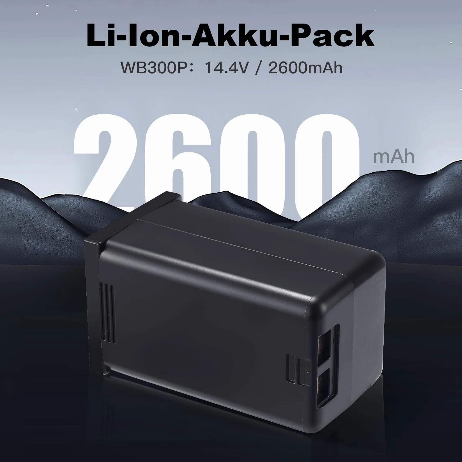 Godox WB300P Batterie au Lithium 14.4V/2600mAh pour Godox AD300PRO Flash