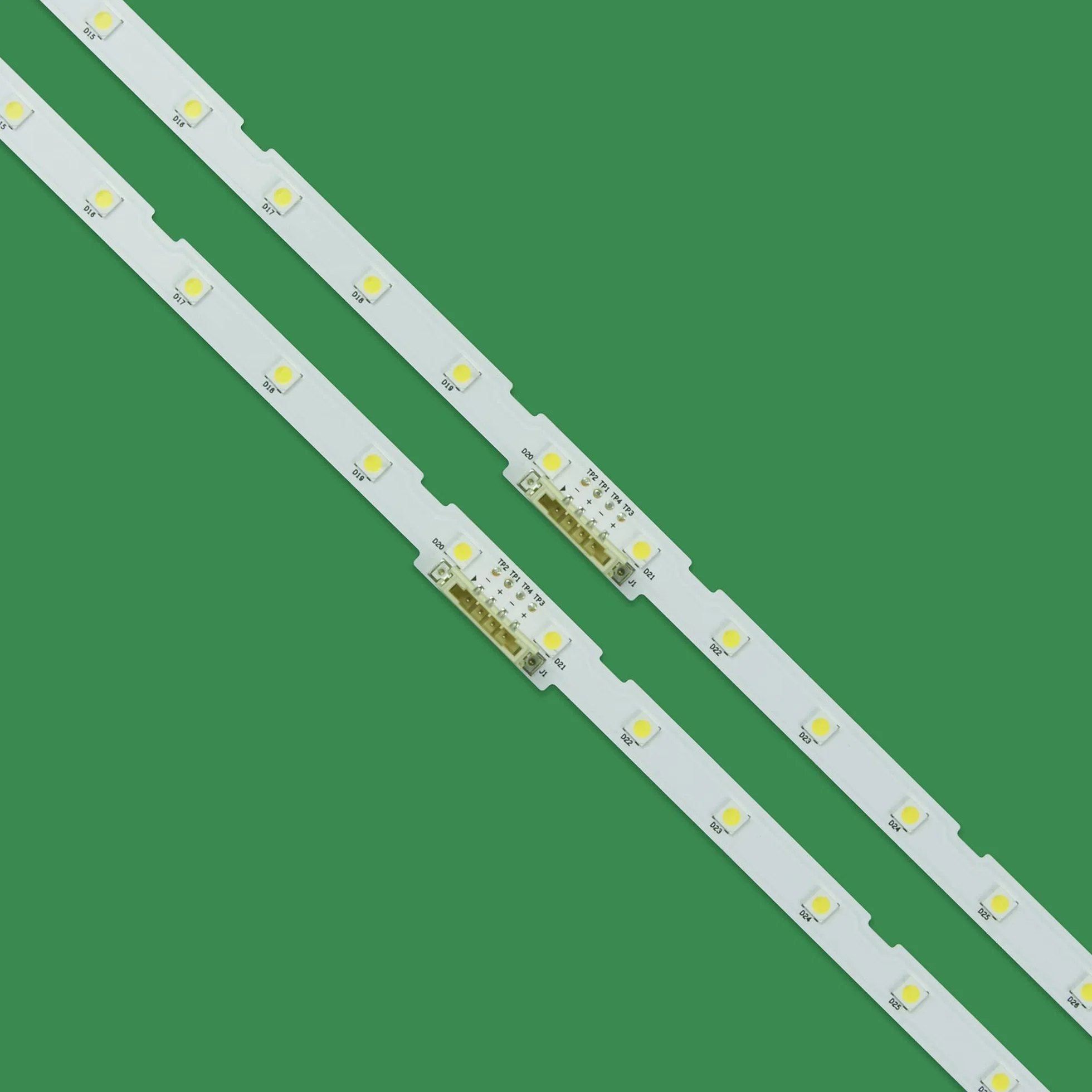Bande de rétro-éclairage LED 40 LED, for Samsung TV 55 Pouces UN55NU7300F UE55NU7105 AOT_55_NU7300_NU7100 55NU710C BN96-45913A BN61-15485A
