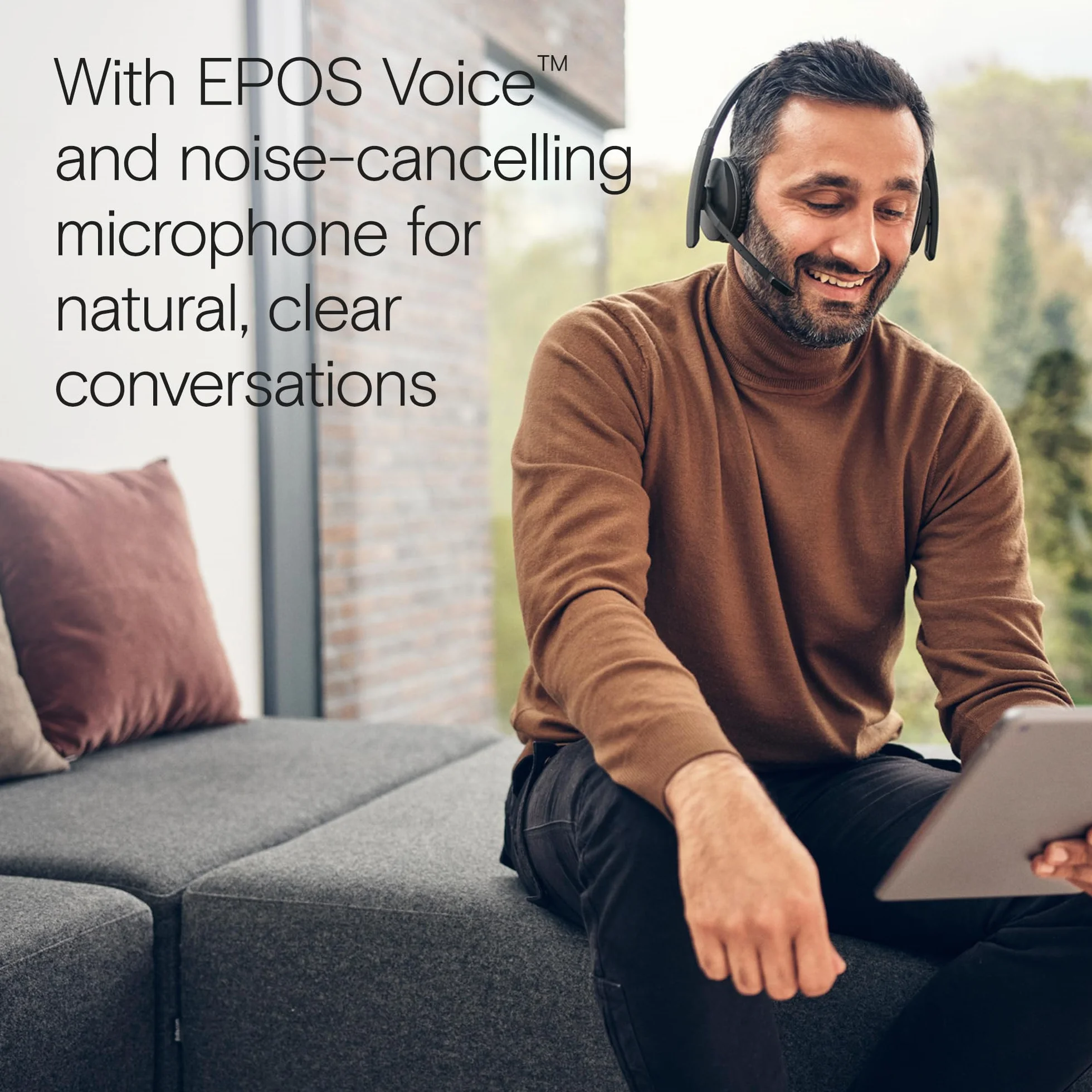 EPOS Adapt 260 - Casque Bluetooth Professionnel avec Son Supérieur, Confort Toute la Journée et Connectivité Multi-Appareils