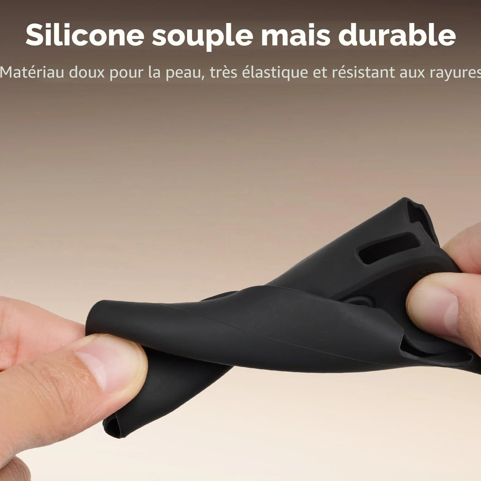 SMALLRIG Étui de Protection en Silicone pour DJI Osmo Pocket 4 - Protection Modulaire Multi-Directionnelle, Matériau en Silicone Souple, avec Protecteur d'Écran en Verre Trempé et Dragonne - 6007