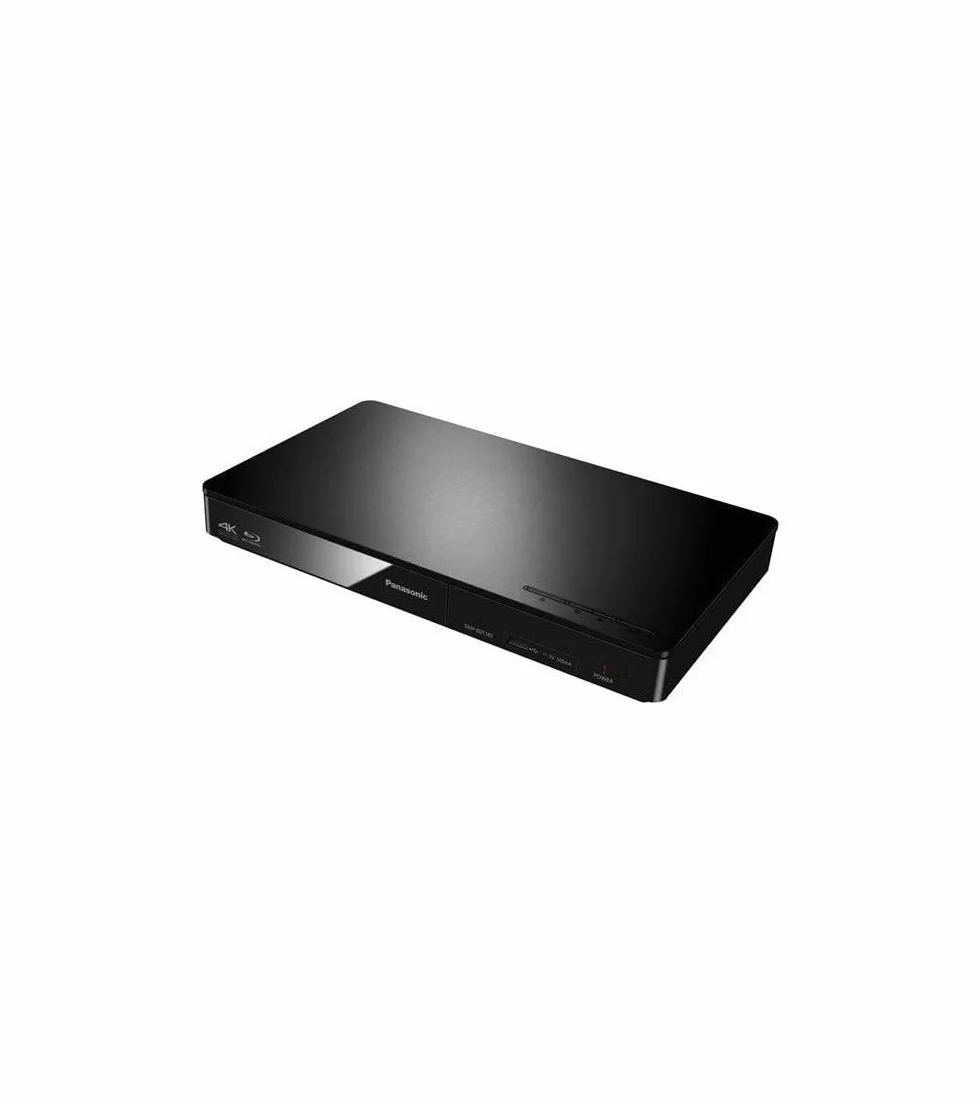 Panasonic Lecteur Blu Ray 3D upscaling 4K DMP-BDT180EF I Convertisseur Ultra Haute Définiton Lecture JPEG 4K Applications Internet Vidéo à la Demande Port USB Noir - Version Française