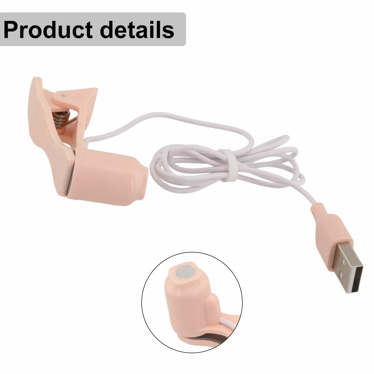 Pour téléphone à clic automatique, dispositif de taraudage à vitesse réglable avec 3 vitesses, jeux et tâches de simulation de doigts rapide, matériau ABS, blanc