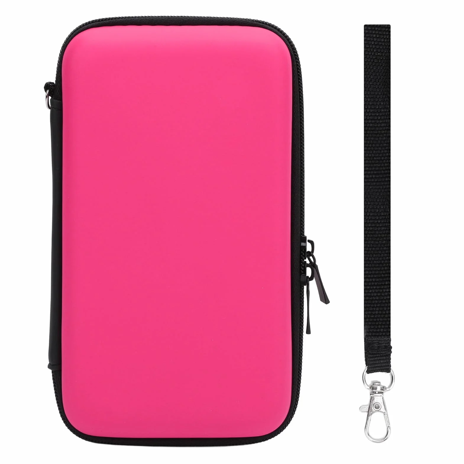 Sxhlseller Étui de Transport pour NintendoNew New 2DS XL, 2DS LL, New 3DS, Console 3DS, étui de Protections Rigide avec Emplacement pour 8 Cartouches de Jeu, PU étanche et EVA Rigide,