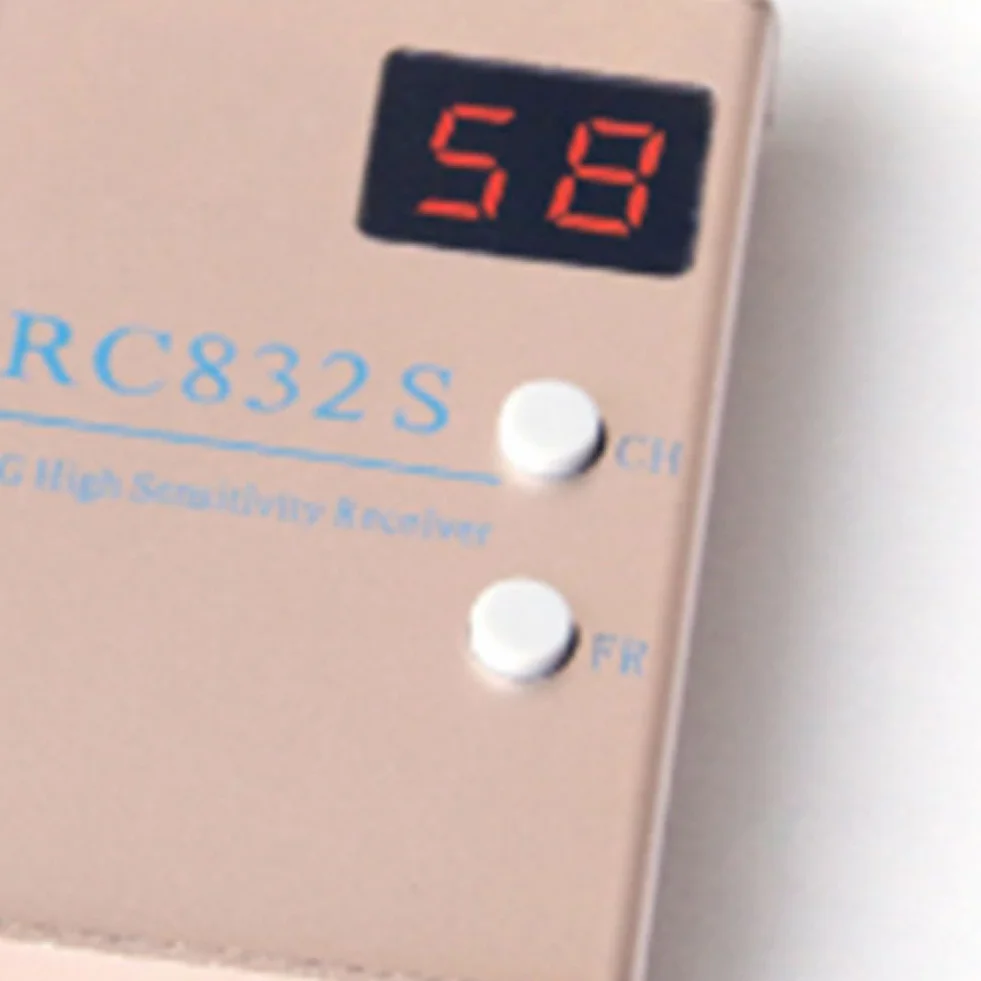 FPV RC832 RC832H Récepteur Récepteur 5,8 G 48 CH 600 MW Photographie Aérienne 5,8 GHz AV avec Câbles A/V et d'alimentation