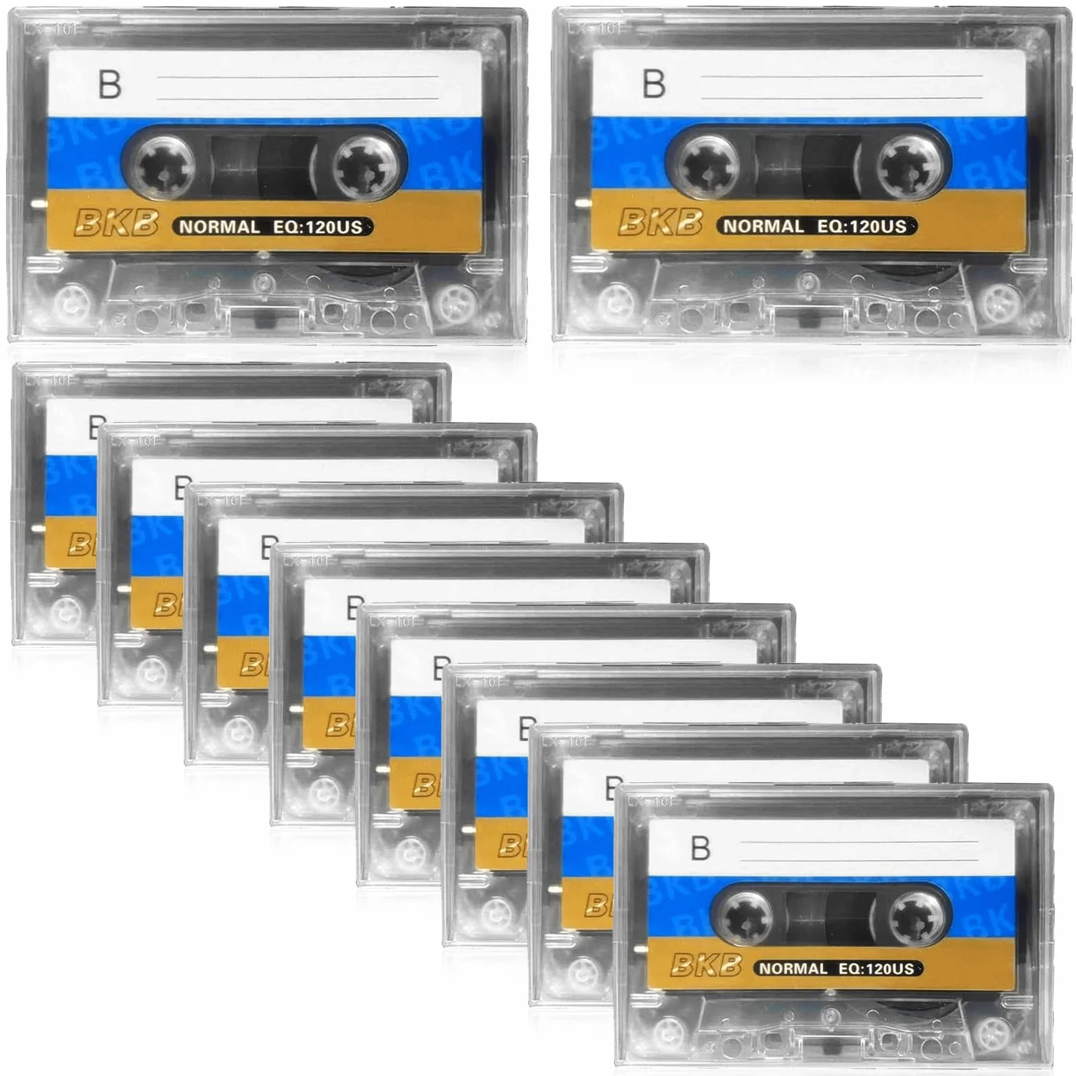 Cassettes audio vierges 90 min lot 15 faible bruit enregistrement conférences