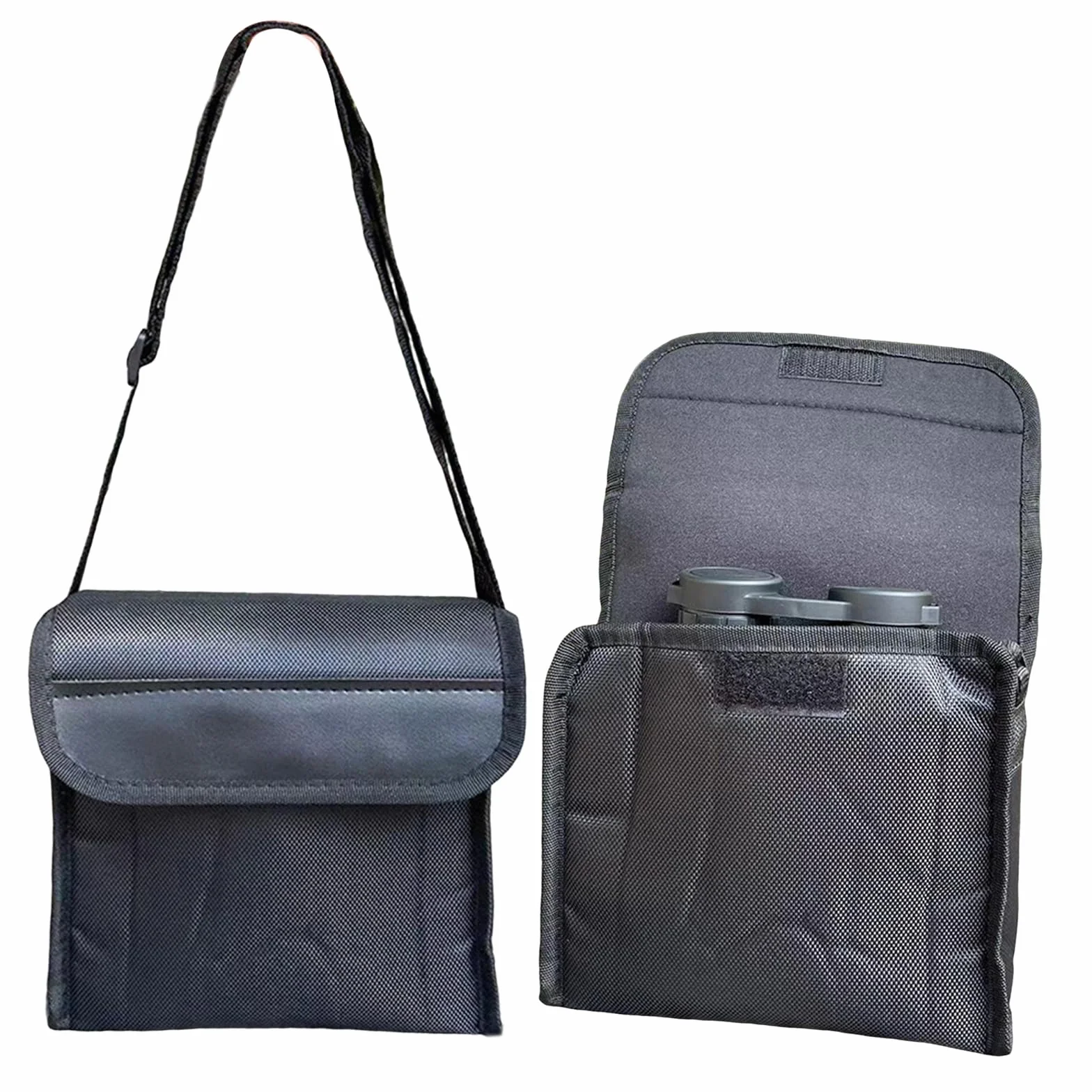 Compacts Sac de transport pour jumelles portables Sac de poitrine pour la randonnée et le camping