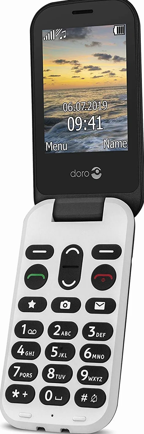 Doro 6060 Téléphone Portable Noir