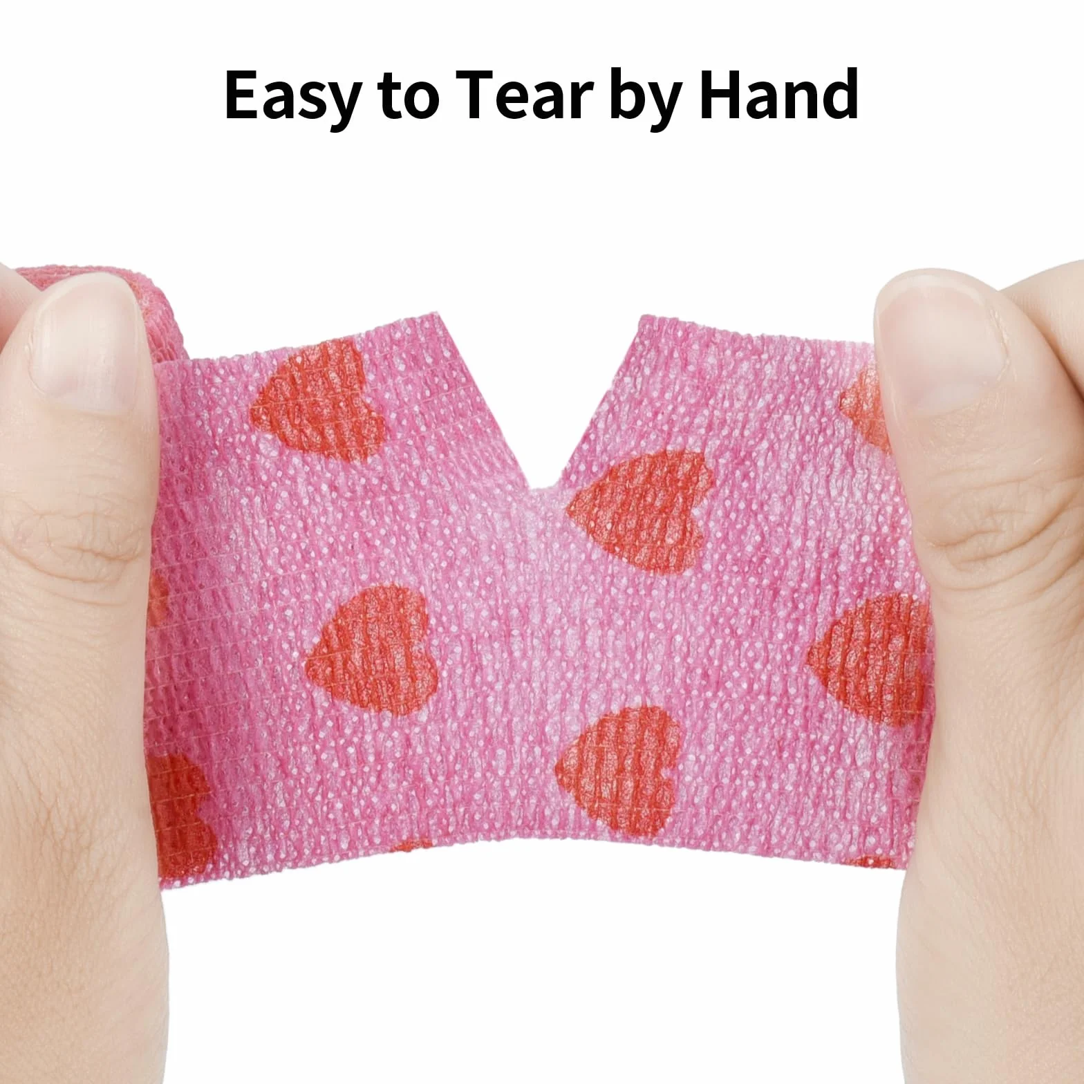 Pet Vet Wrap Bandage Autoadhésif 5cm x 4.5m Bande Cohesive pour Animal