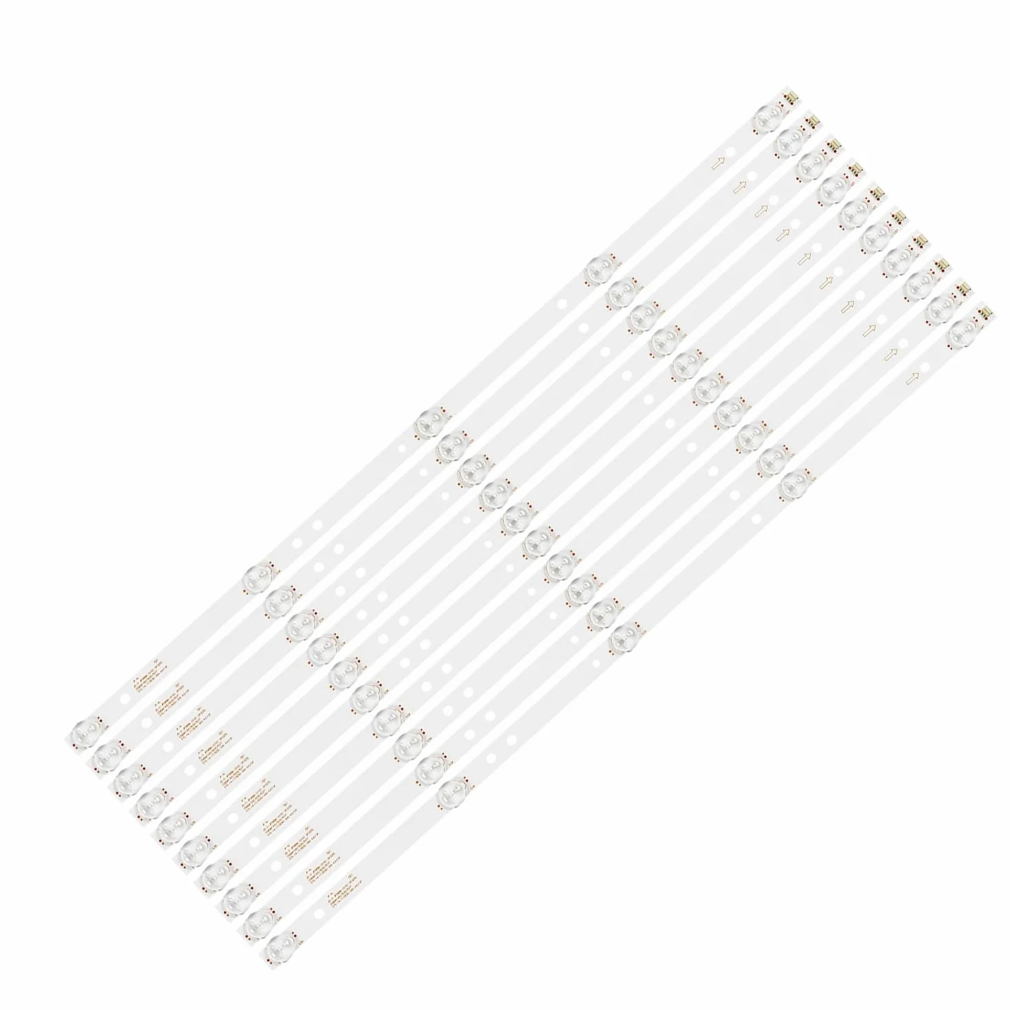 Lot de 10 Bandes LED CELED58419B7 E58DM1200, compatibles Fit for Les systèmes TD K58DLJ10US TVLED584K01 D58-M30 JS-D-JP58DM-051EC (81225) E58DM1000