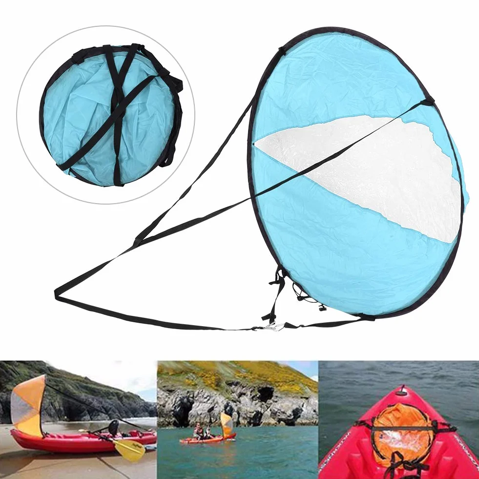Voile de Kayak en Polyester – Conception compacte et légère pour Sports Nautiques, Navigation en mer ou en lac