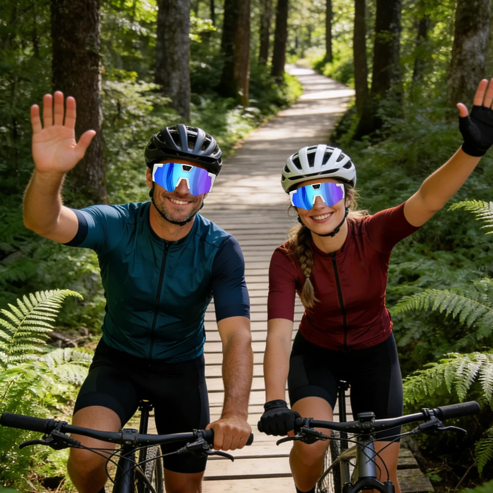 Lunettes avec Caméra 4K | Lunettes De Sport HD-POV avec Caméra Intégrée | Lunettess de Soleil Vidéo avec Caméras, Audio Et Vidéo, pour Le Cyclisme, Course À Pied, Ski Et Les Vlogueurs