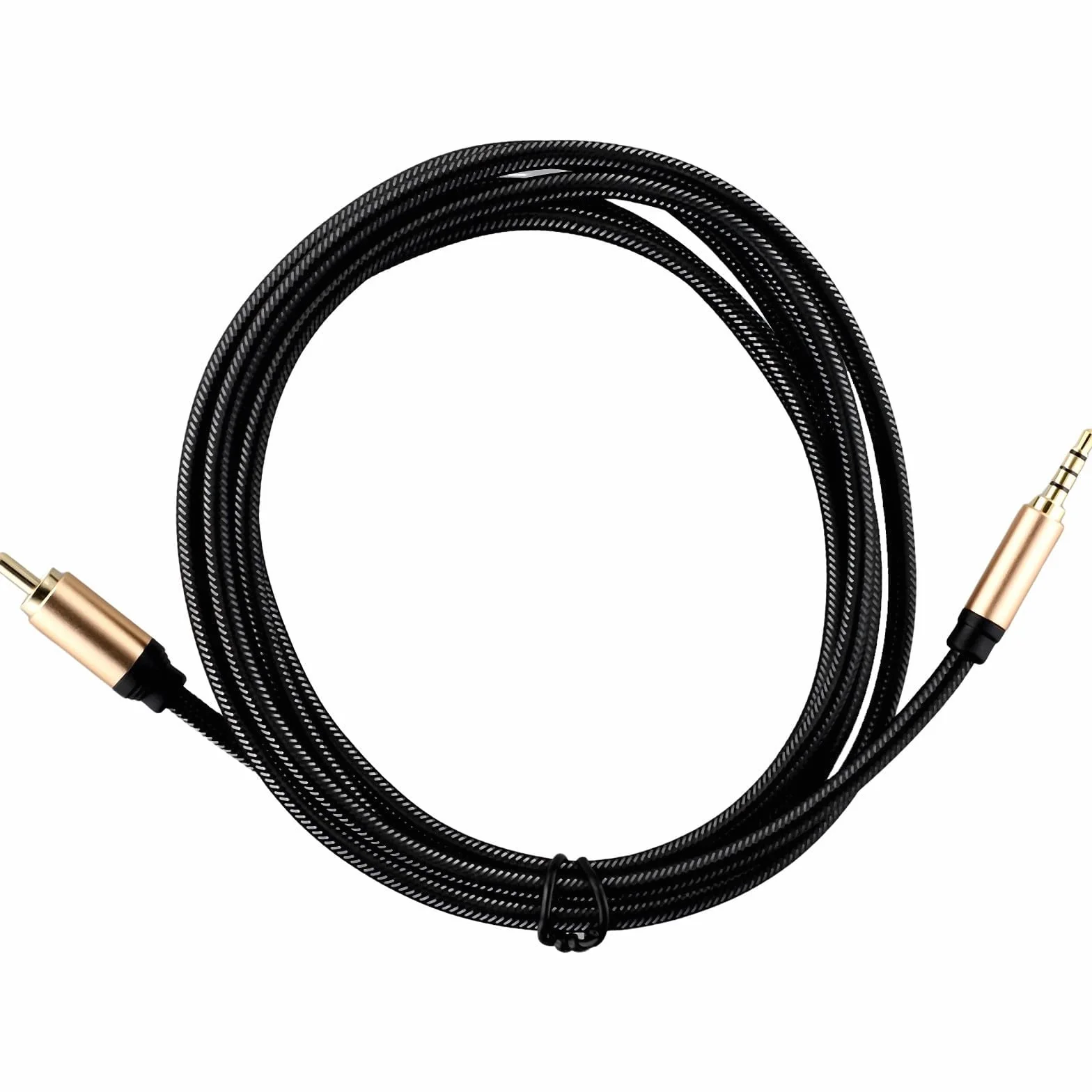 Câble audio coaxial numérique SPDIF RCA vers jack 3,5 mm, pour HDTV, barre de son, amplificateur, 1 m 2 m