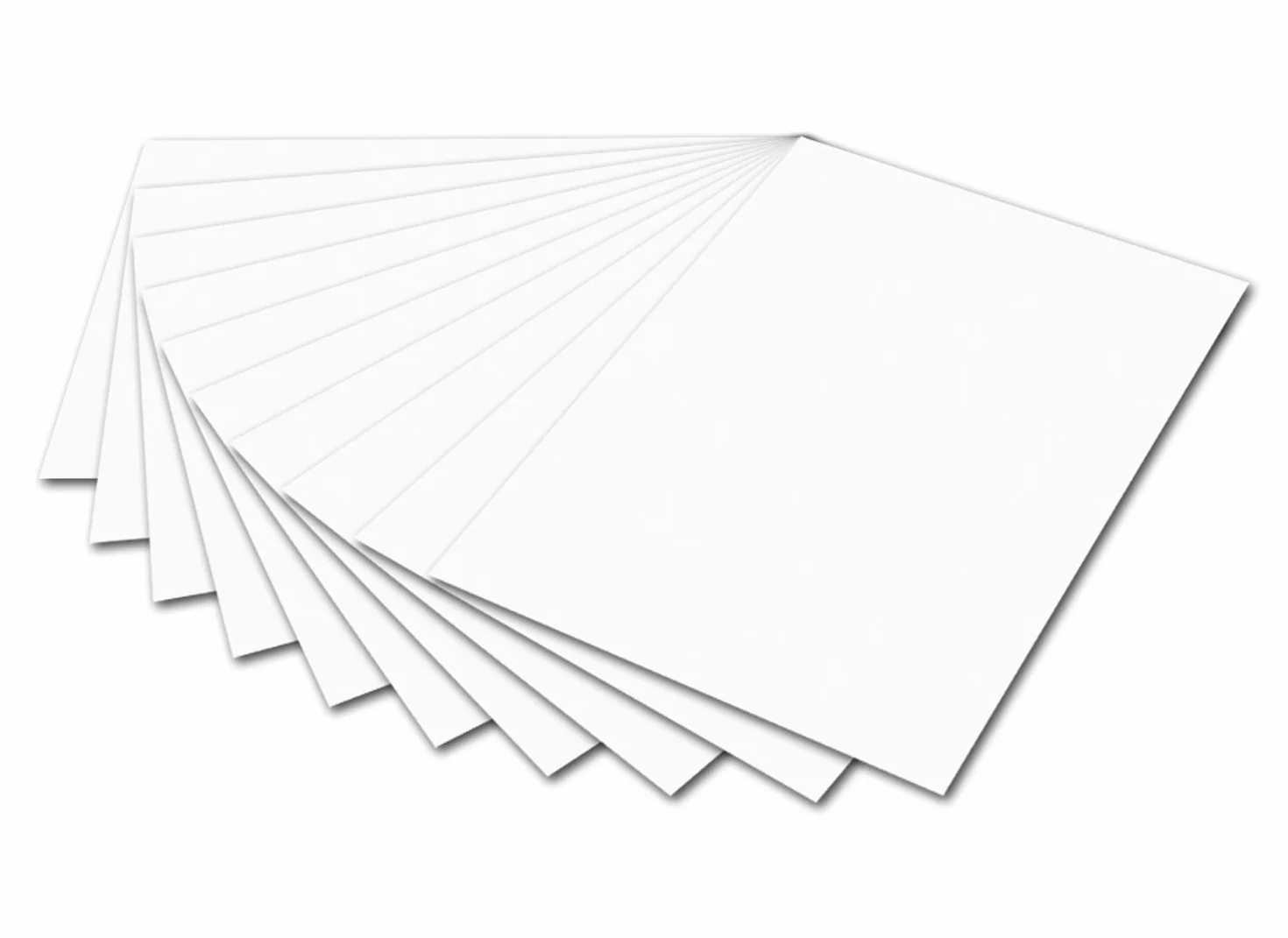 Folia Bringmann 6100 folia Pack de 10 feuilles de carton photo 300 g/m² 50 x 70 cm (Blanc) (Import Allemagne)