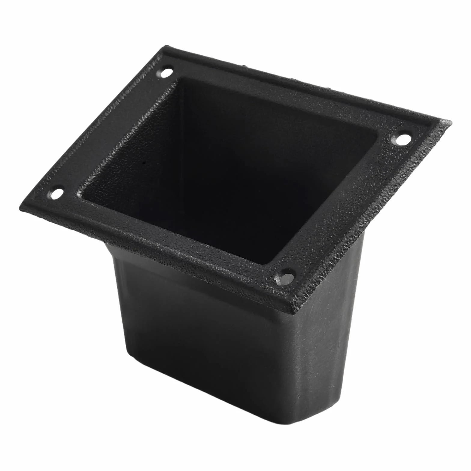 PS12981 Lot de 2 poignées de haut-parleur portables avec design encastré en plastique pour faciliter le transport et le montage sécurisé