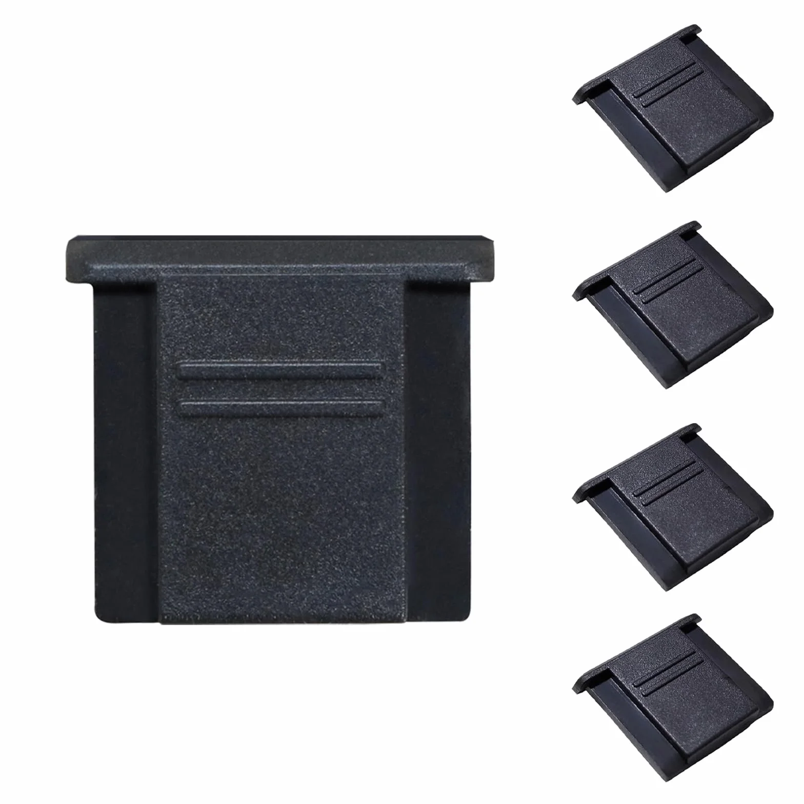 Couvre-griffe flash pour Nikon série Z, DSLR, Panasonic S5, GH5, Olympus OM-D & PEN – Compatible griffe ISO, résistant à la poussière et à l’humidité, lot de 4