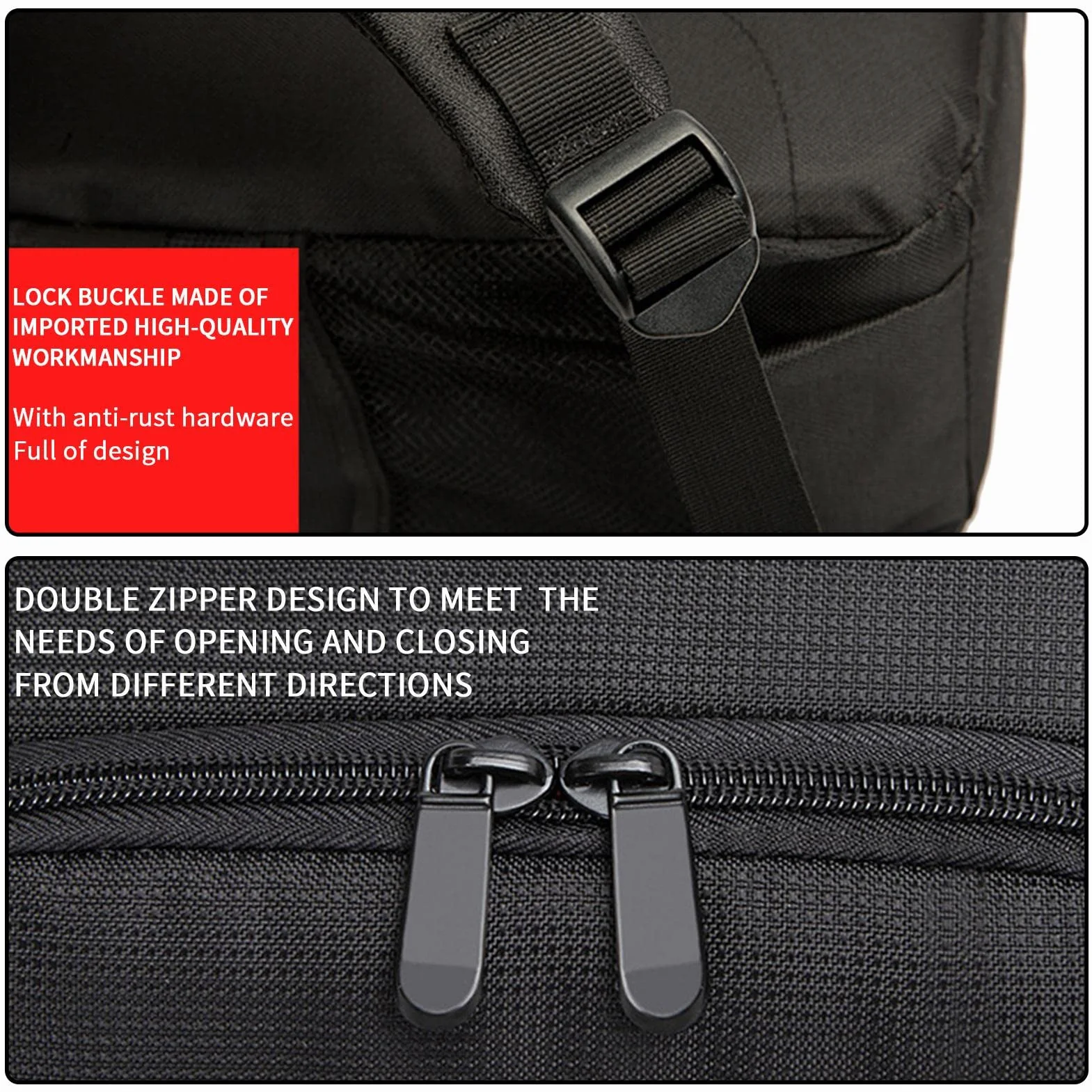 Sac à Photographie Voyage | Pochette étanche pour Appareil Photo avec Support de Trépied | Sac à Dos Photo Résistant à L'usure