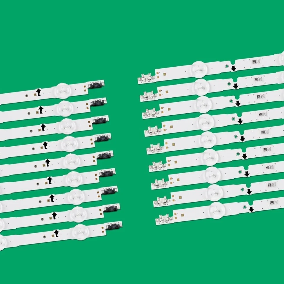 Kit de Bandes de rétroéclairage LED (27) for Samsung UA75H6400 UE75H6400 UE75H6400AW UE75H6470 UE75H6475 BN96-30437A BN96-30438A BN96-30439A