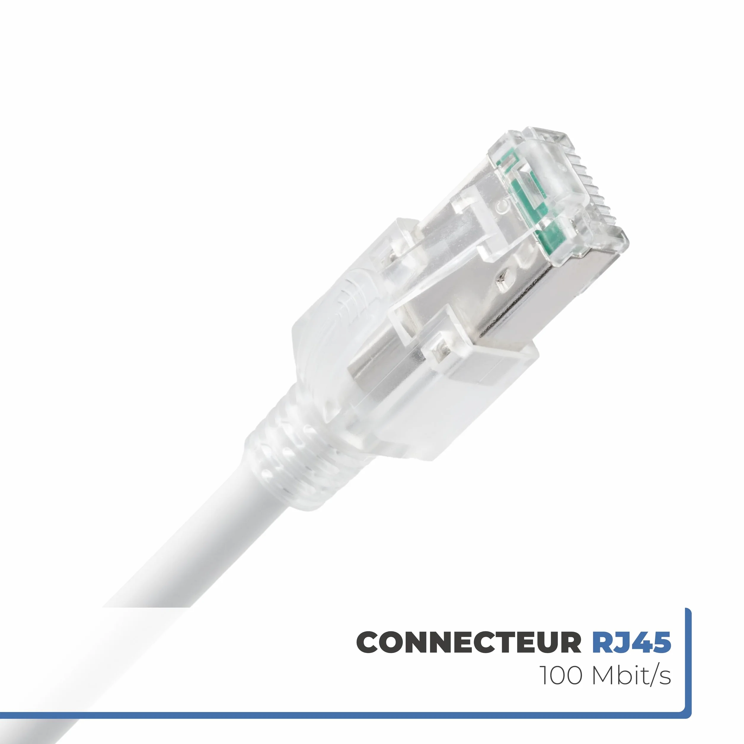 APM France, 408025, Câble Rj45 / Coaxial, 2M