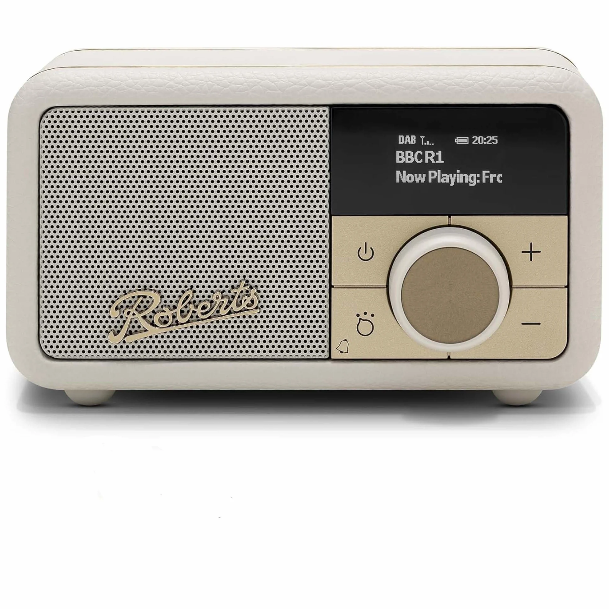 Roberts Revival PETITE2 Radio numérique FM/Dab/Dab+ avec Bluetooth, crème Pastel