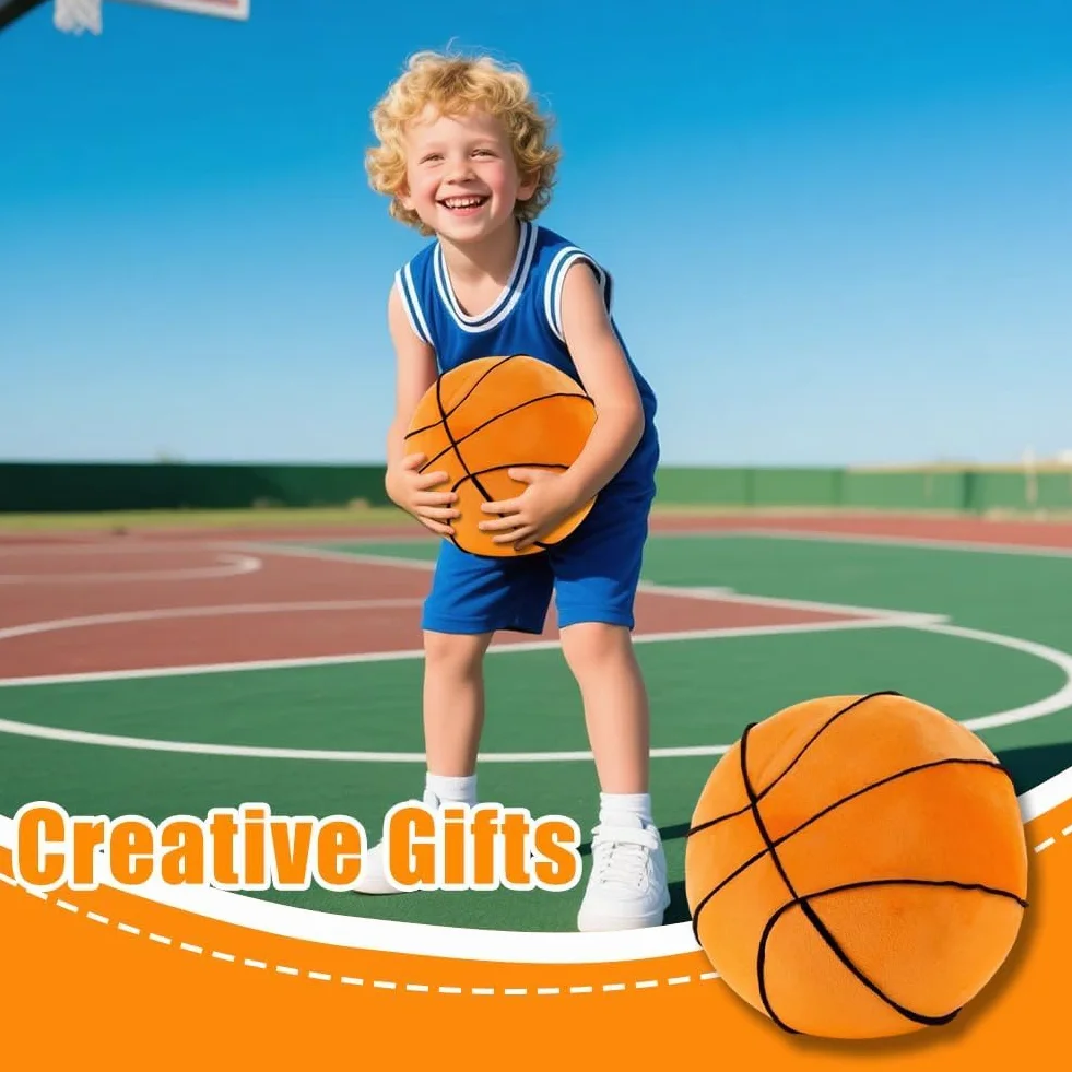Peluche Basketball Poupée Porte-Clés Jouet Doux Cadeau Enfants