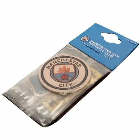 Désodorisant officiel Manchester City F.C. 3pk