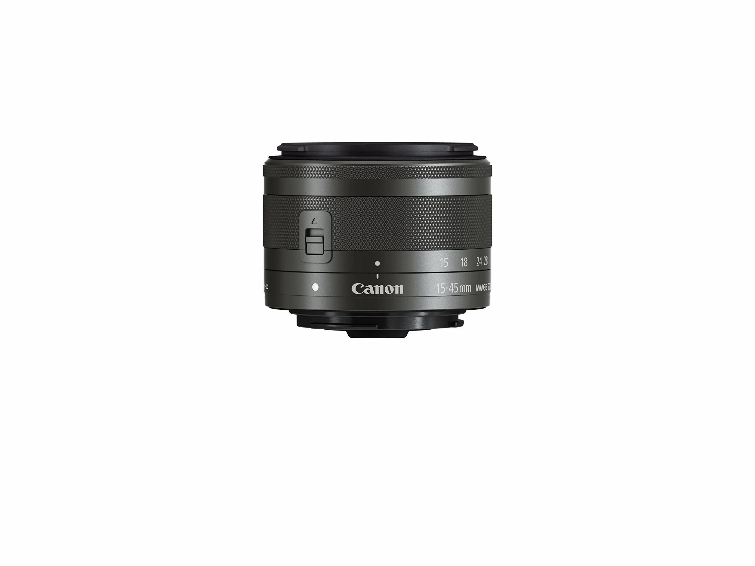 Canon EF-M 15-45 mm f/3.5-6.3 IS STM (certifié reconditionné), Base, noir