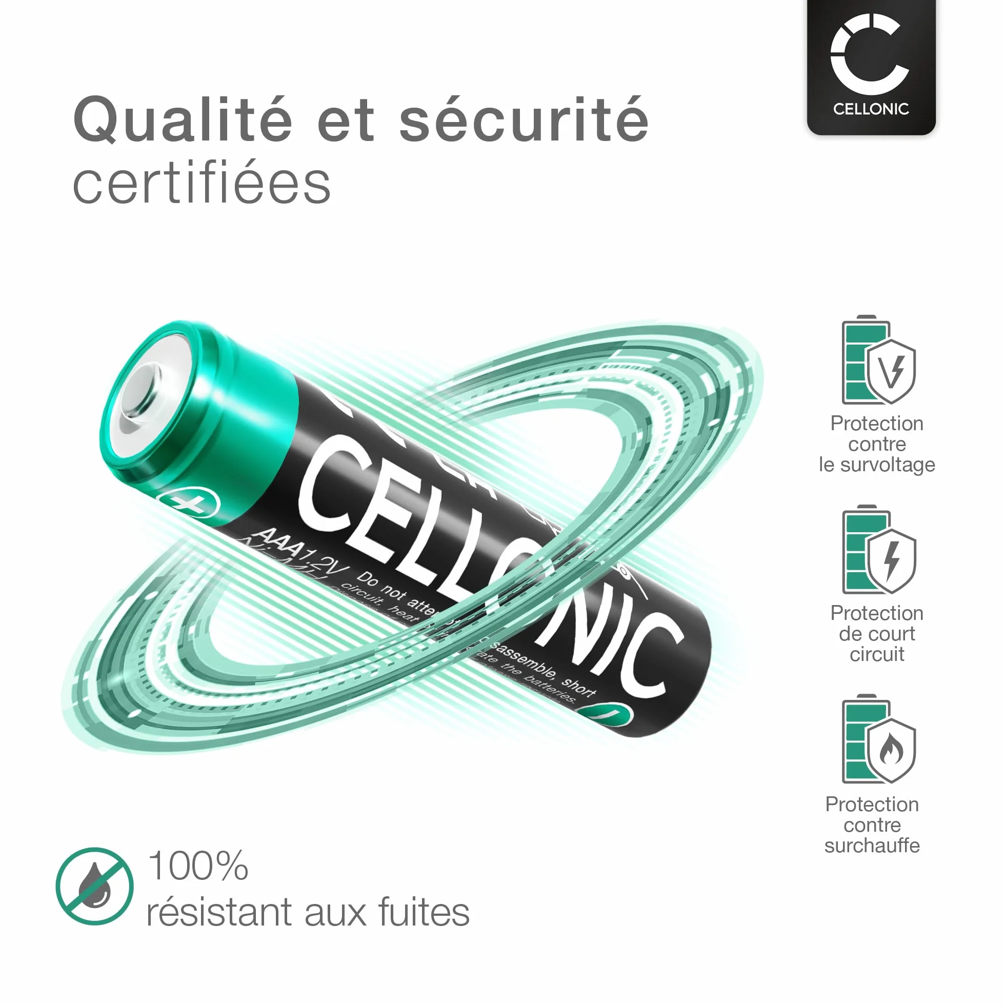 Gigaset CELLONIC 4X Batterie sans Fil 1000mAh 1.2V Compatible CL660HX E290 A415