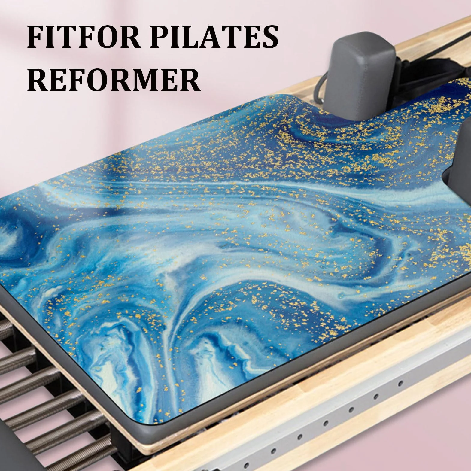 Tapis de Pilates pour Reformer FANSU Antidérapant Durable Caoutchouc