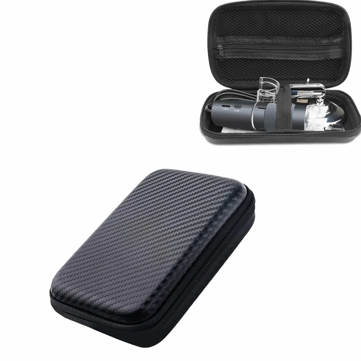 Étui de Transport pour Appareil Photo Numérique avec USB WiFi et Fermeture éclair